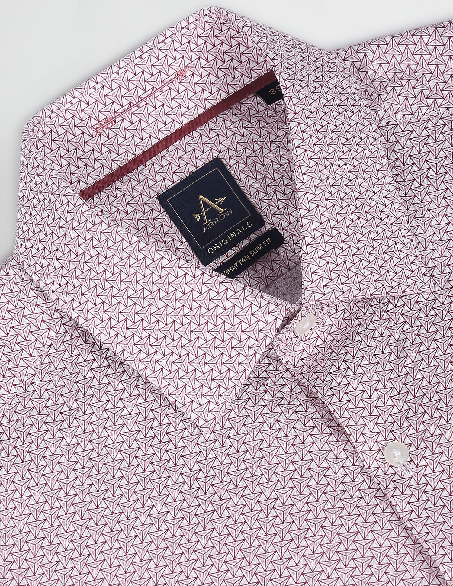 Arrow Geometric Cotton Shirt