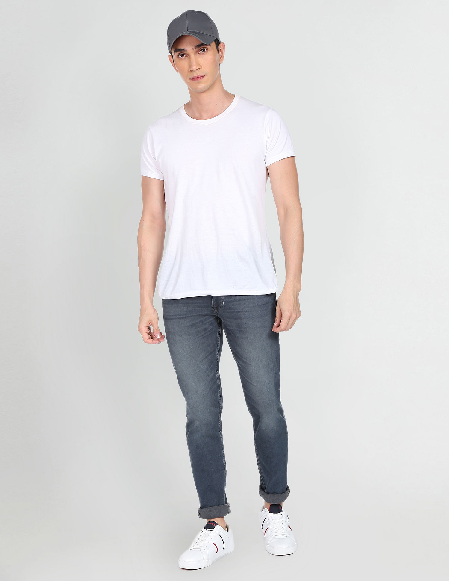U.S. Polo Assn. Denim Co. Brandon Slim Tapered Fit Blue Jeans
