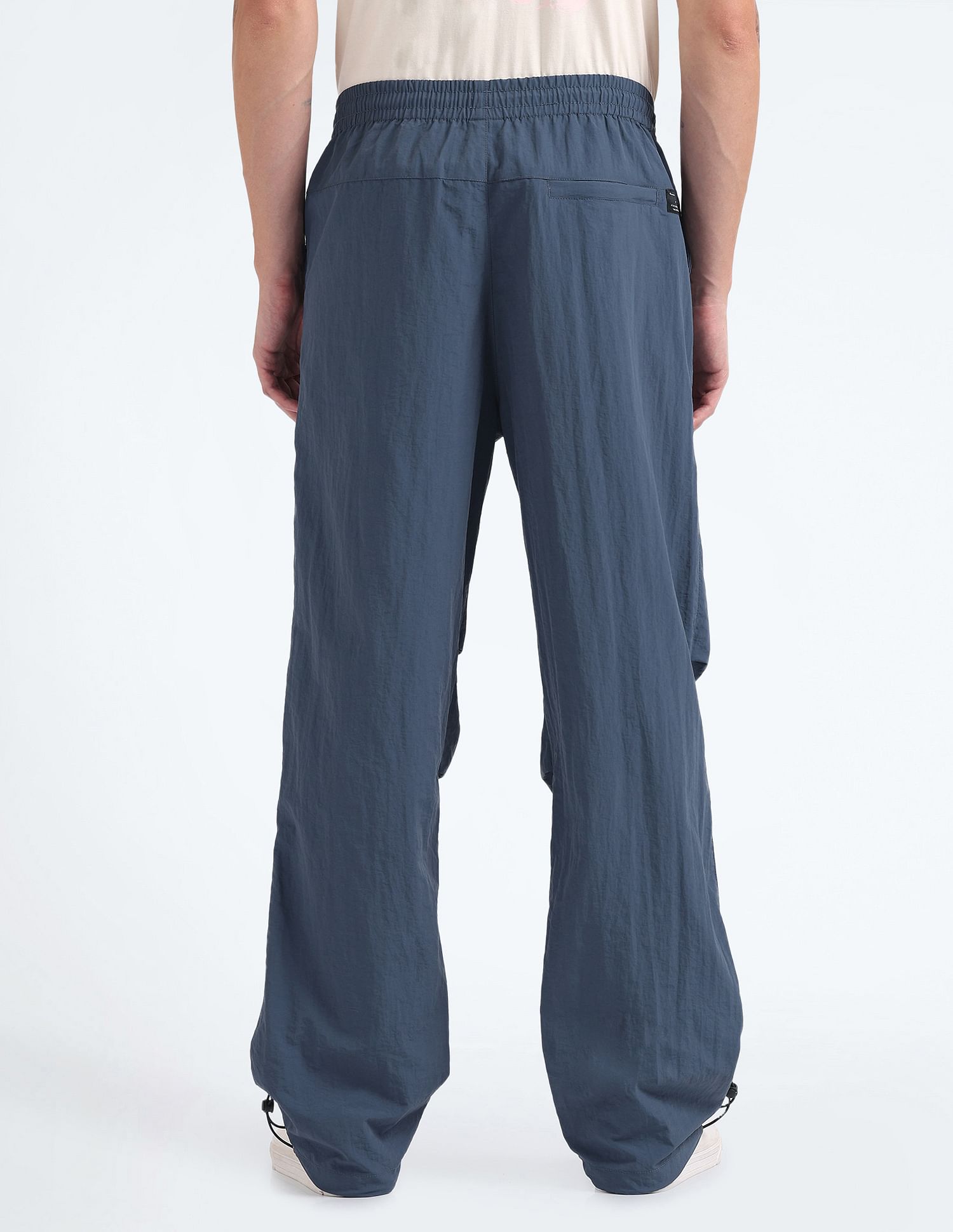 Flying Machine Mid Rise Loose Fit Cargo Pants