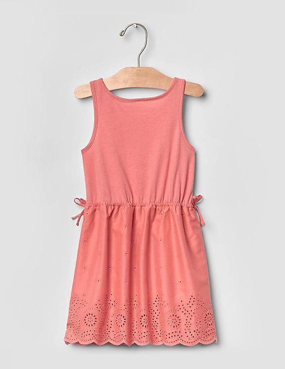 gap pink eyelet dress Baby & Toddler Floral Eyelet Bow Dress