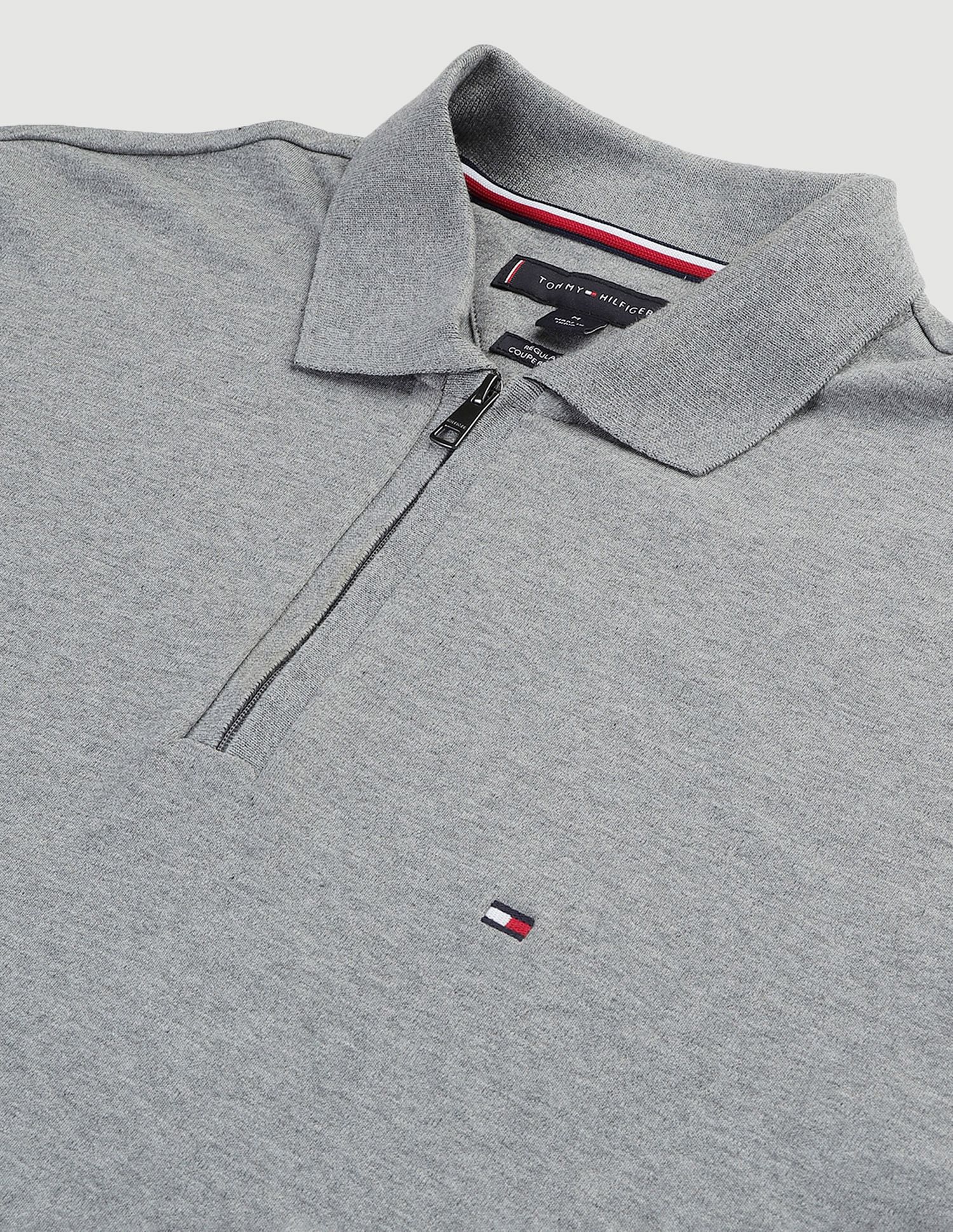 Tommy Hilfiger Cotton Zip Regular Polo Shirt