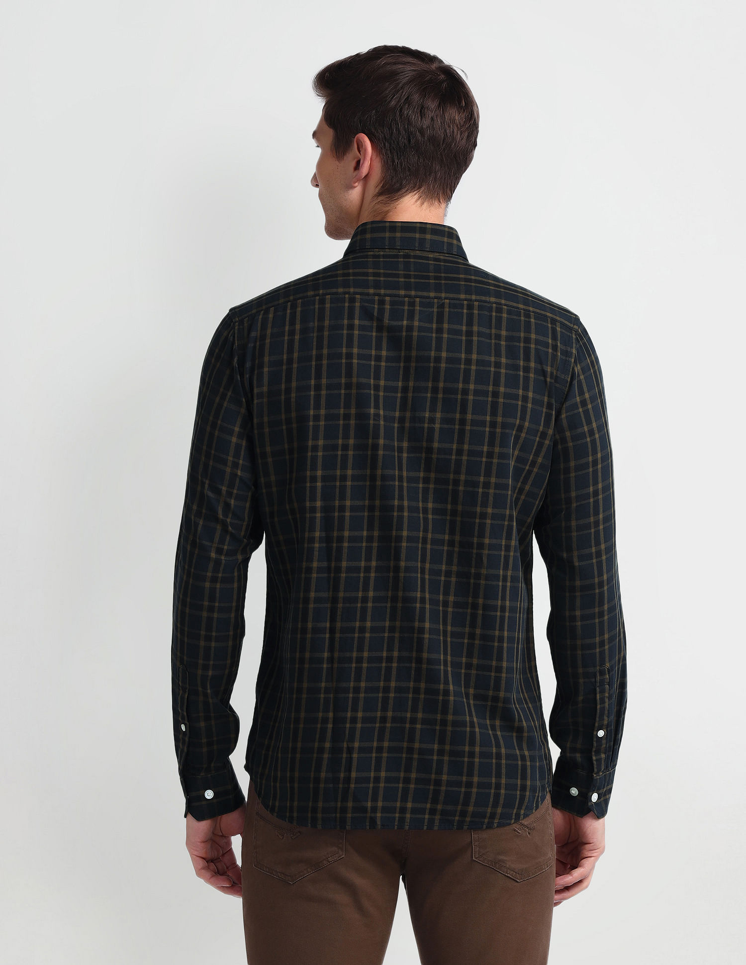 Arrow Sport Tartan Check Cotton Shirt