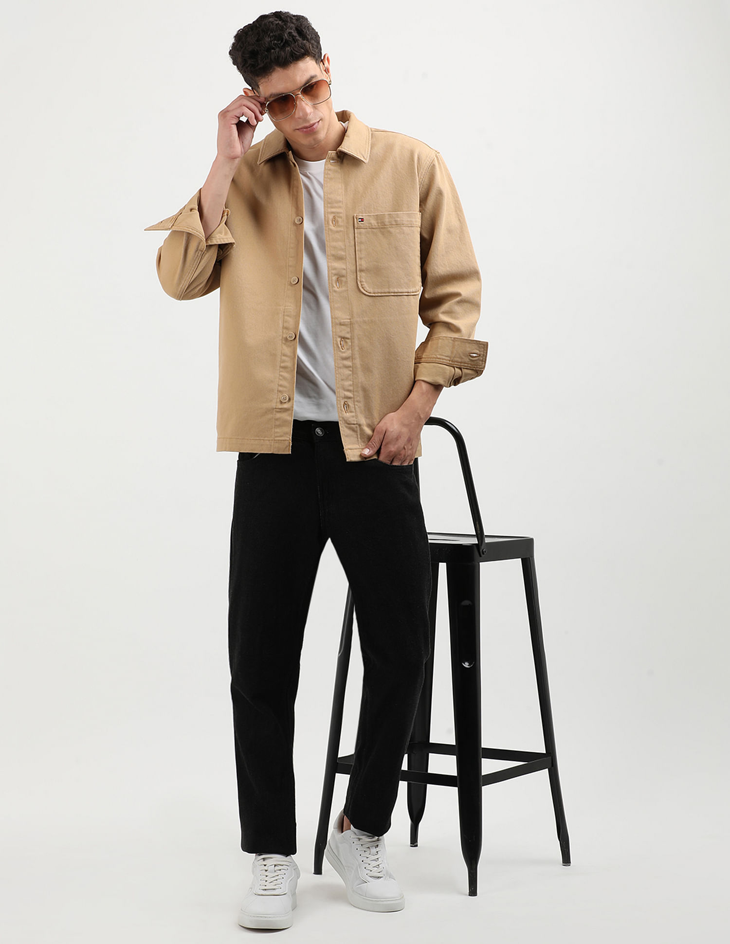 twill half shirt jacket / ジャケット / dium Buy Tommy Hilfiger Twill Shirt Jacket - NNNOW.com