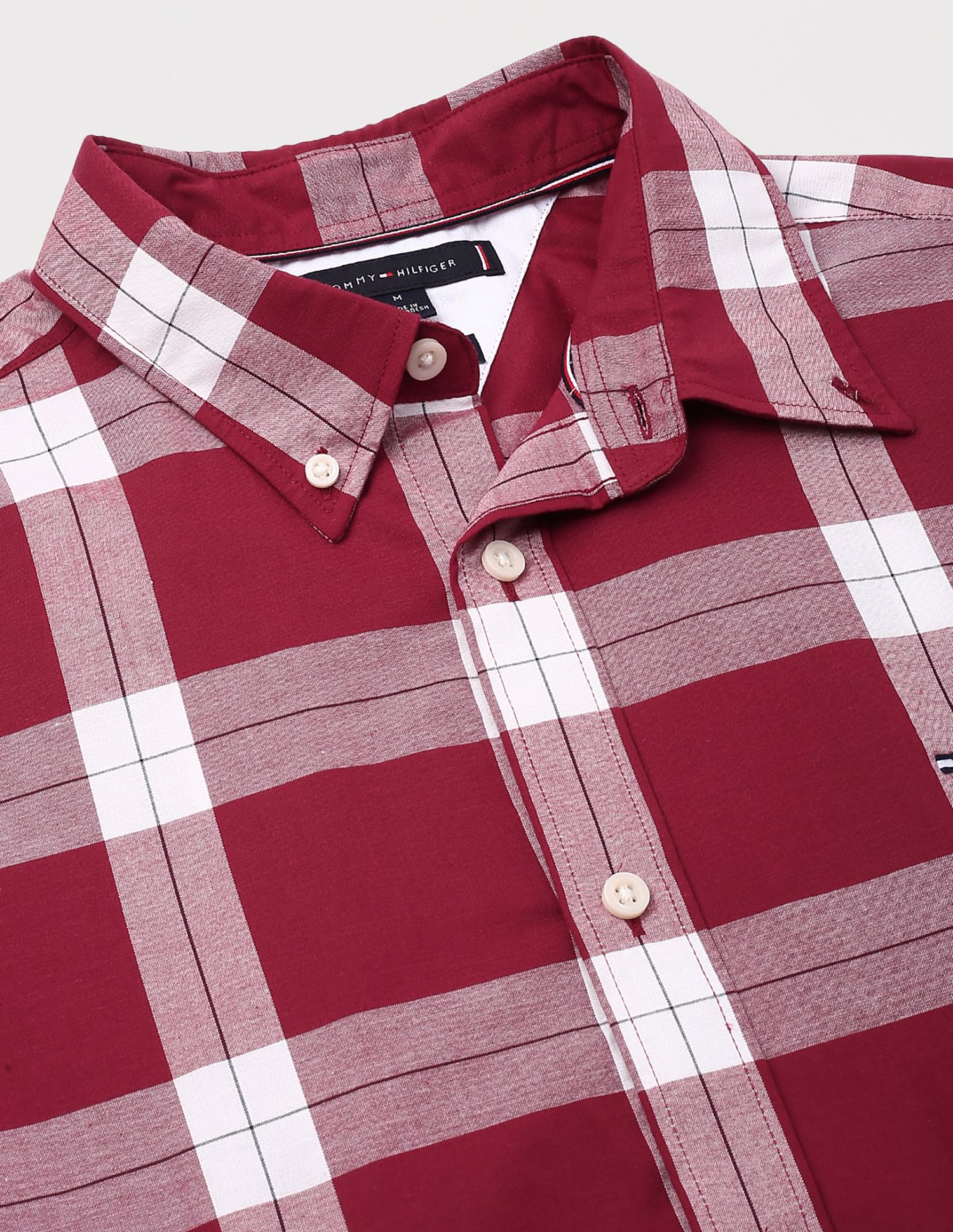 Tommy Hilfiger Harrington Poplin Plaid Shirt
