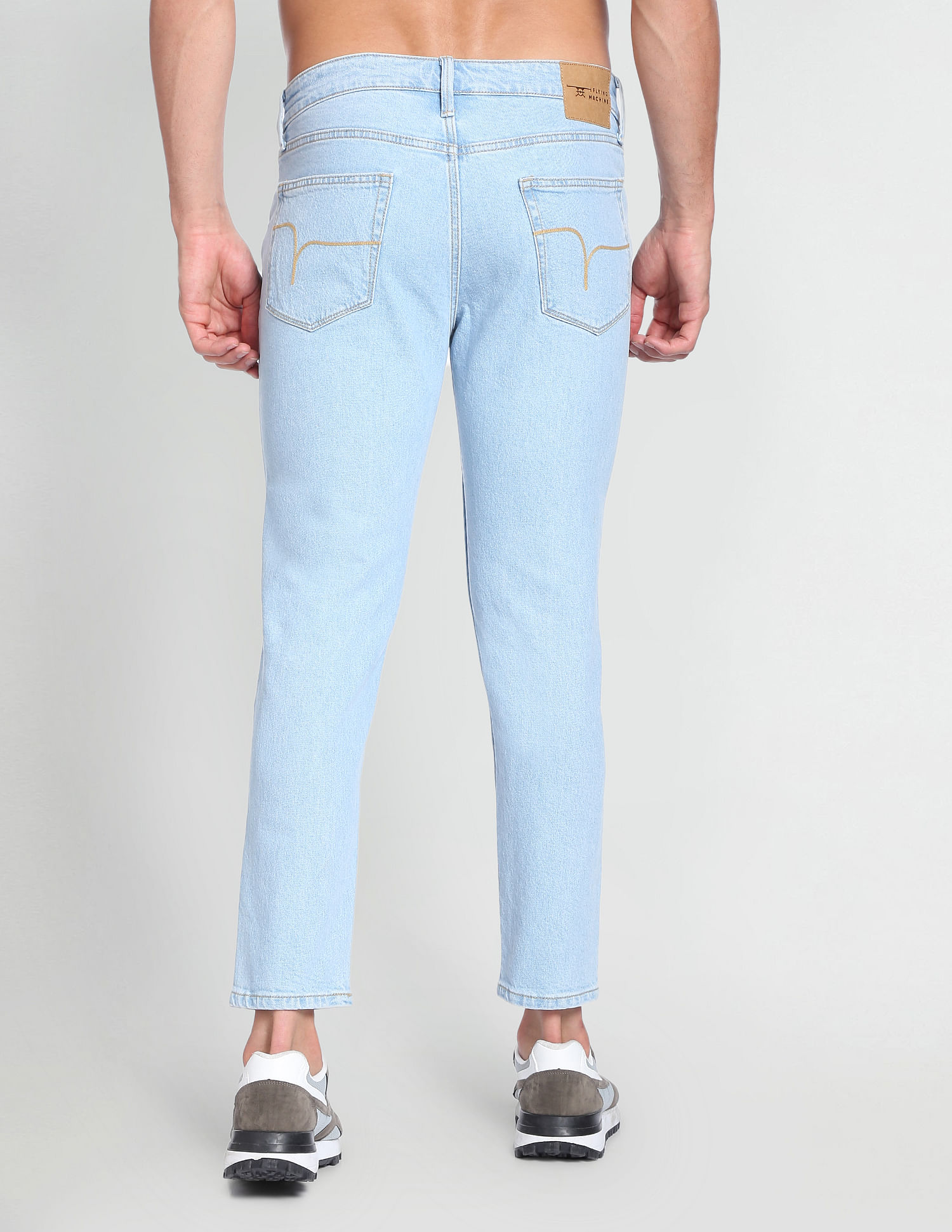 Flying Machine Slim Fit Stone Wash Jeans