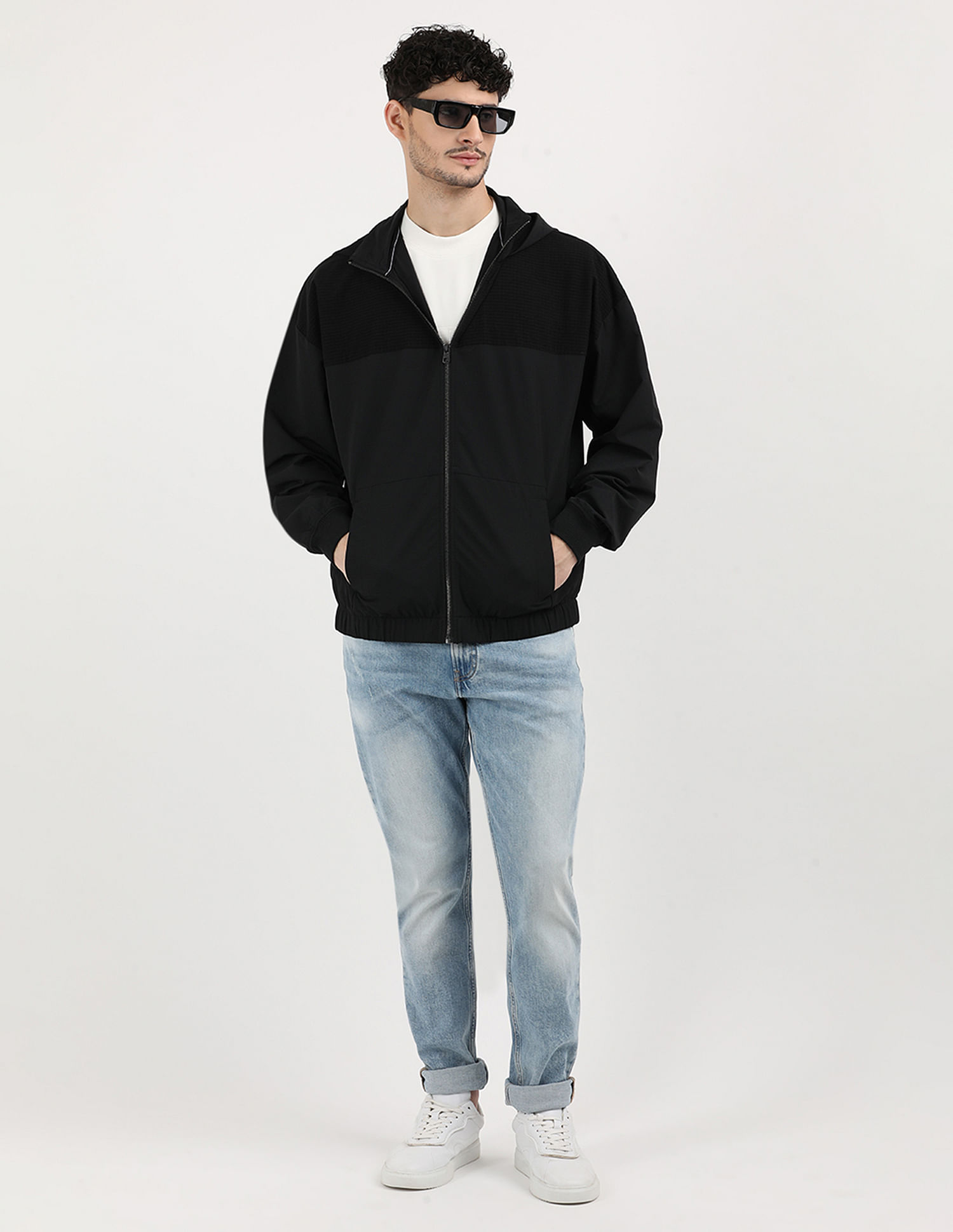 Calvin Klein Jeans Relaxed Fit Hooded Sweatshirt