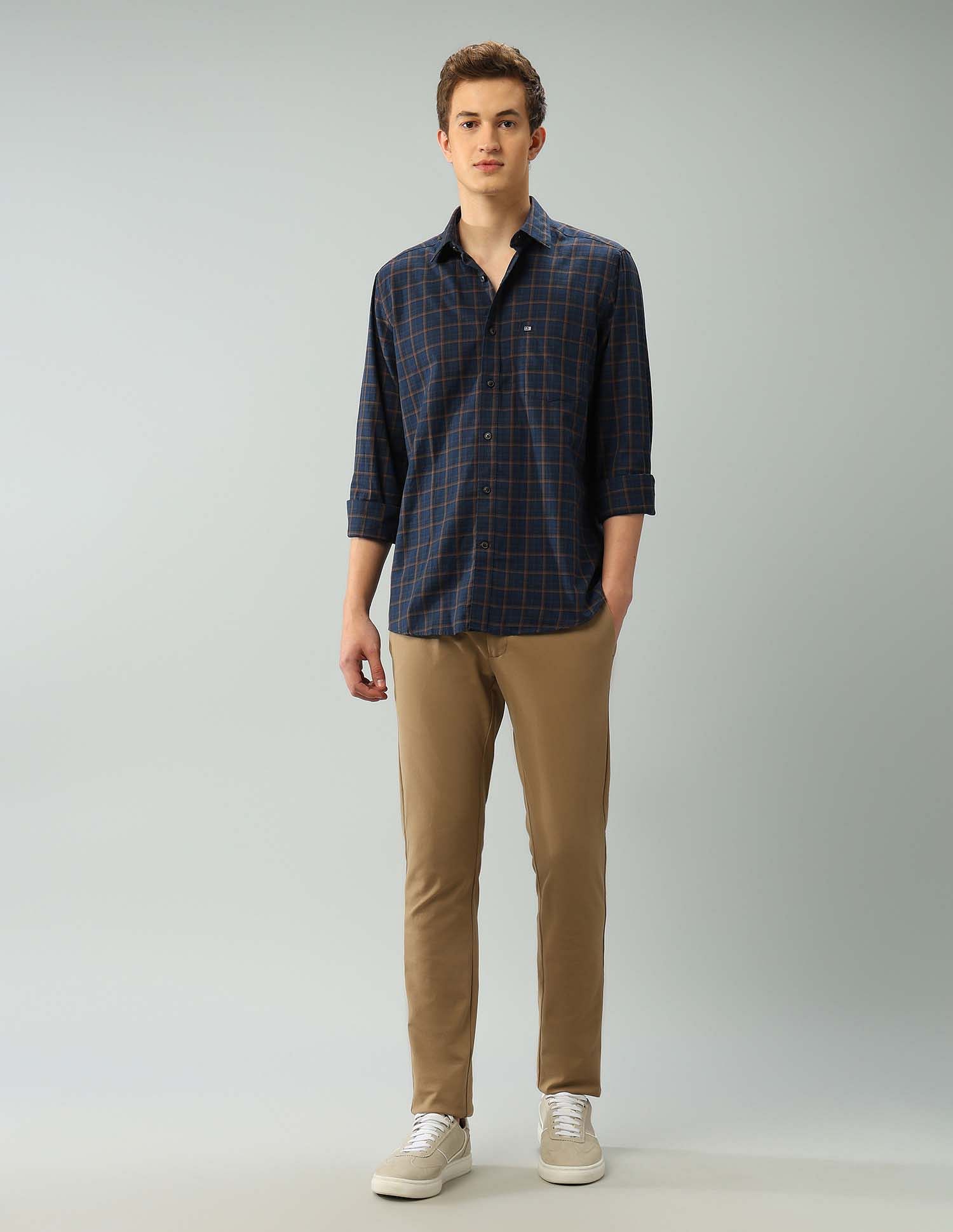 Arrow Sport Regular Fit Gun Club Checked Shirt