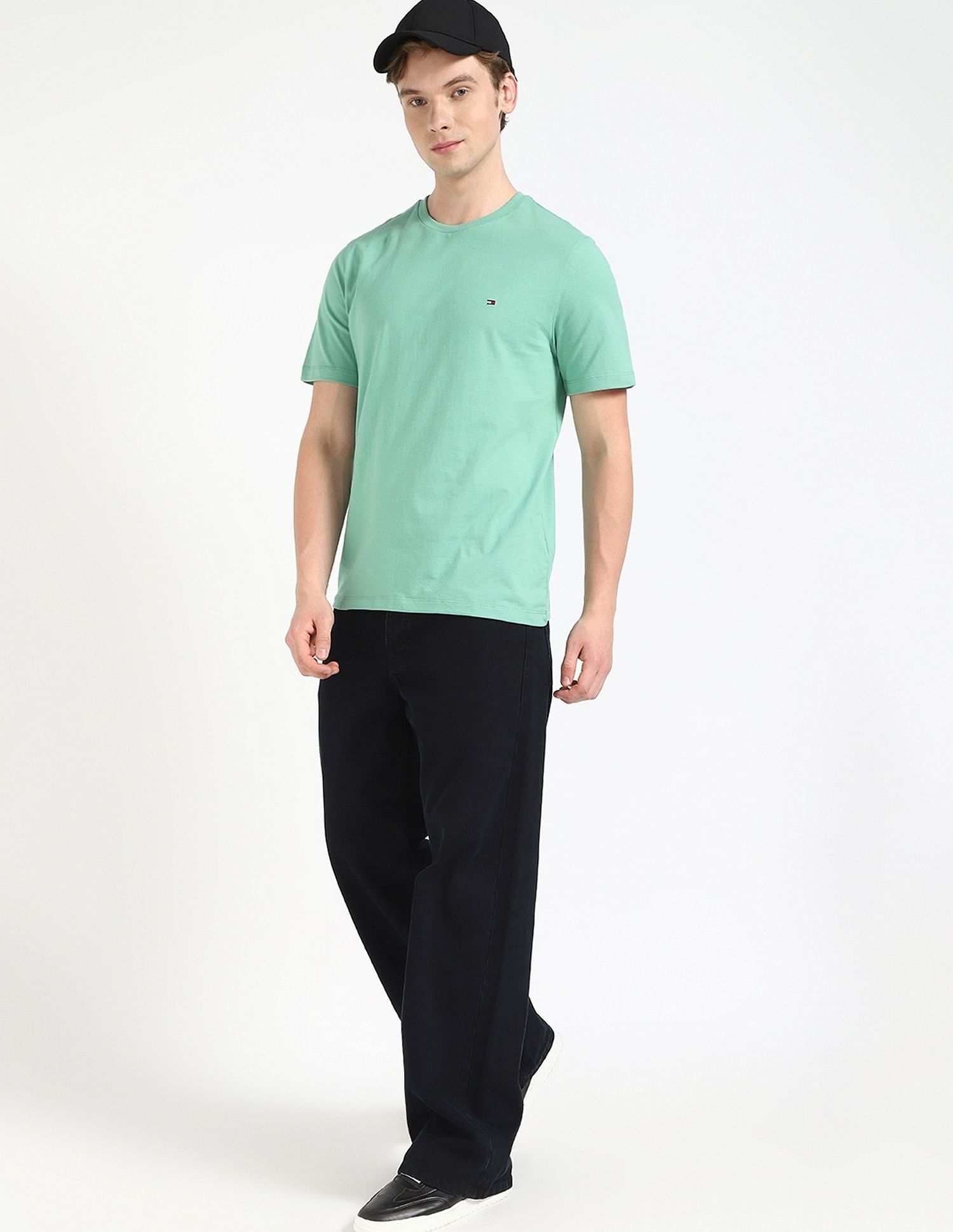 Tommy Hilfiger Solid Regular Fit T-shirt