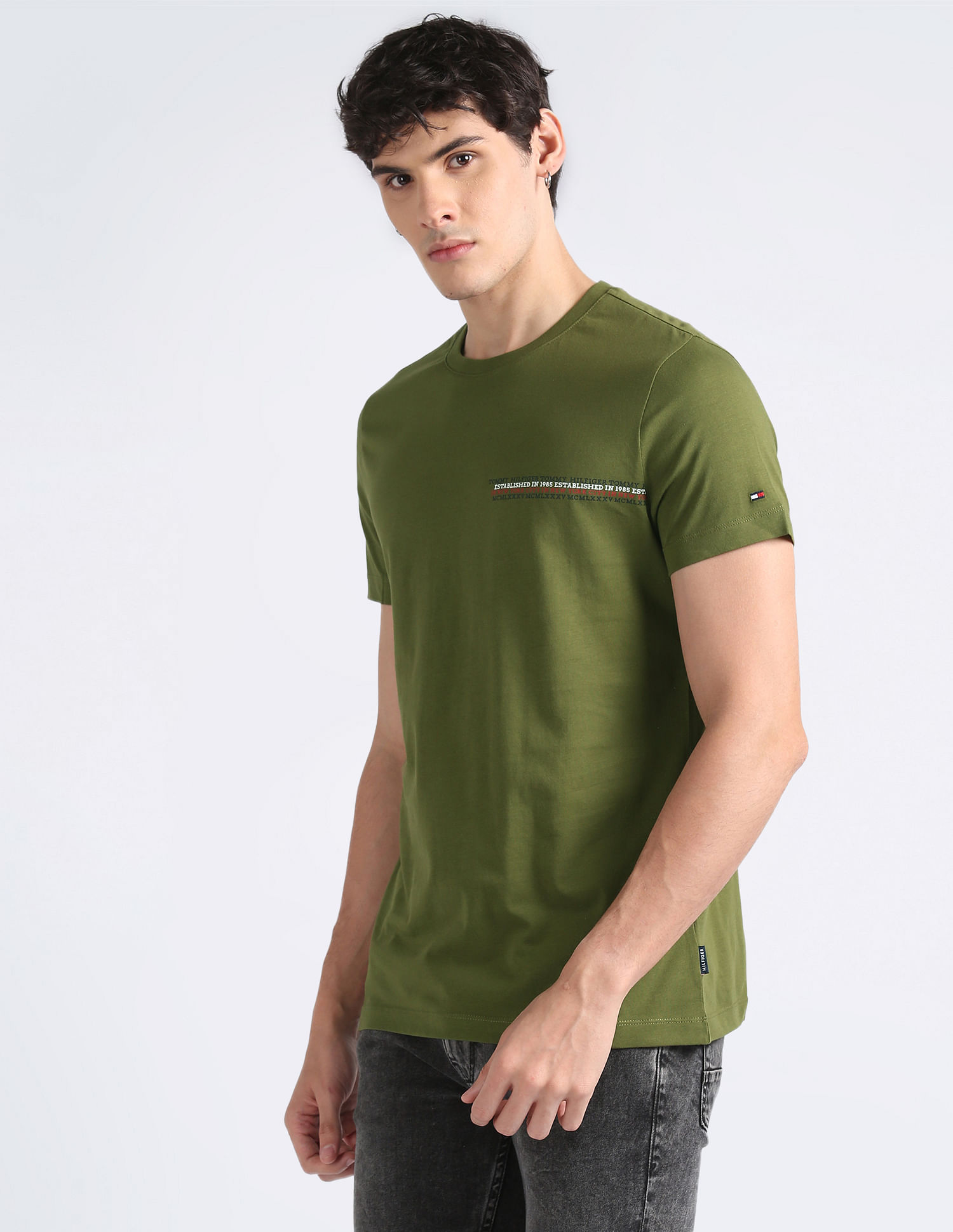 Tommy Hilfiger Monotype Stripe Sustainable T-Shirt