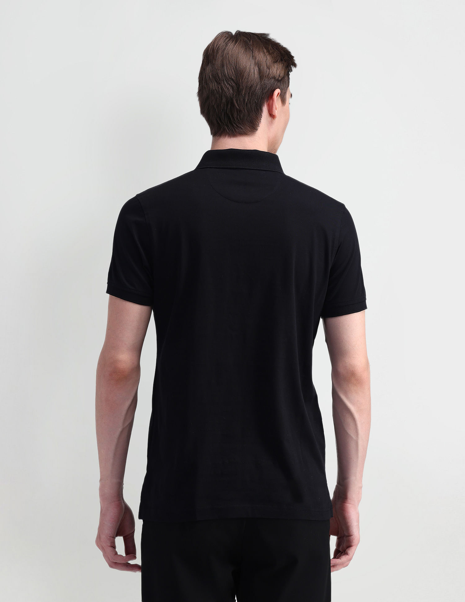 Arrow Newyork Geometric Printeded Regular Polo Shirt