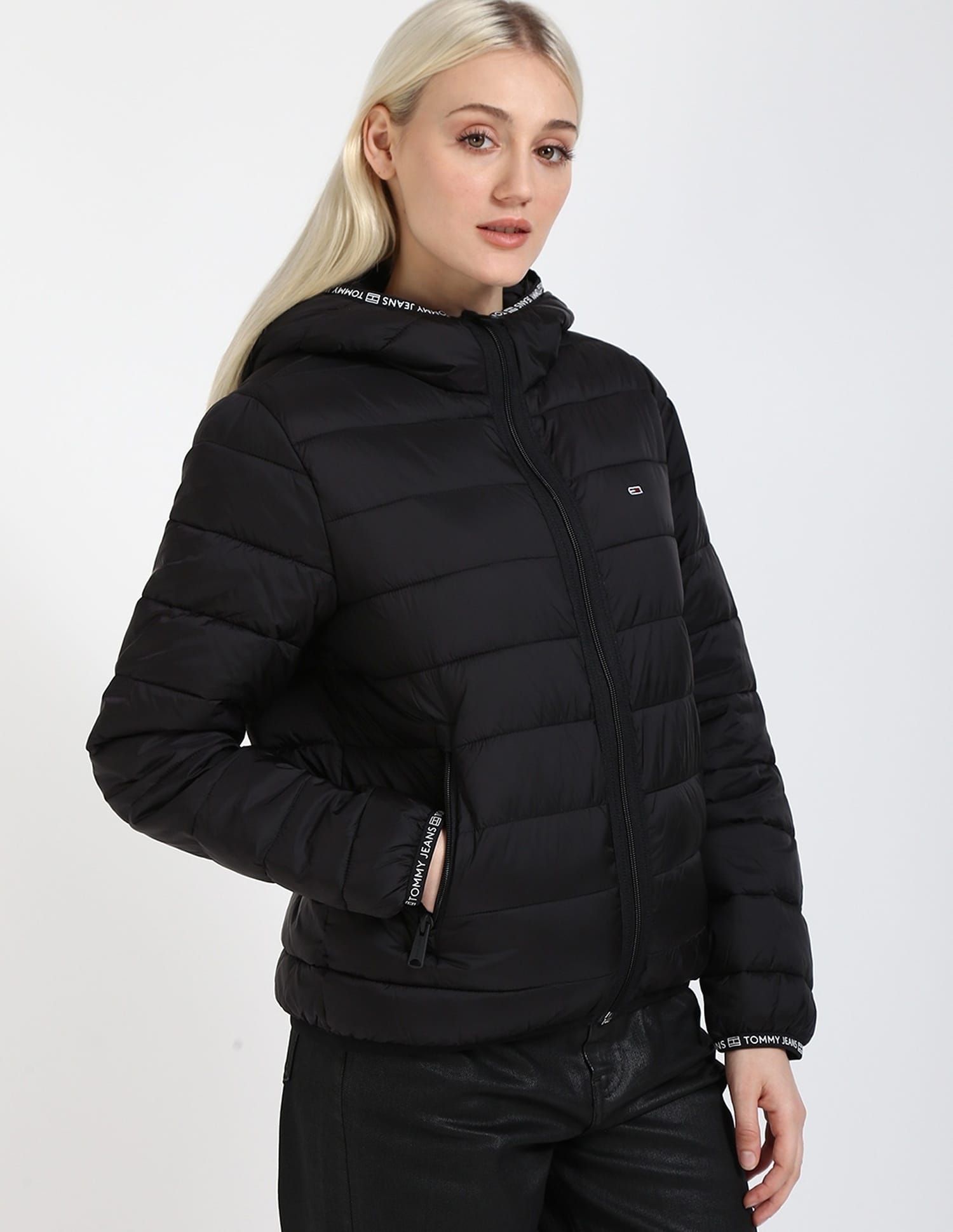 Buy Tommy Hilfiger Black Women's Jacket for Chic Layering