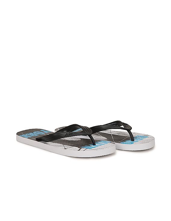 Aeropostale Printed Footbed Flip Flops