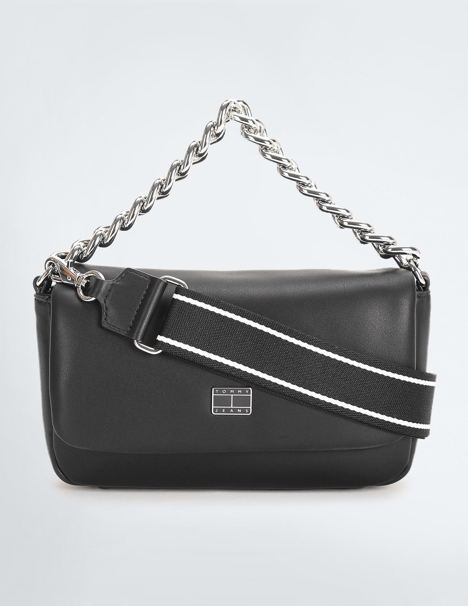 Buy Tommy Hilfiger Chunky Chain Flap Crossover Bag