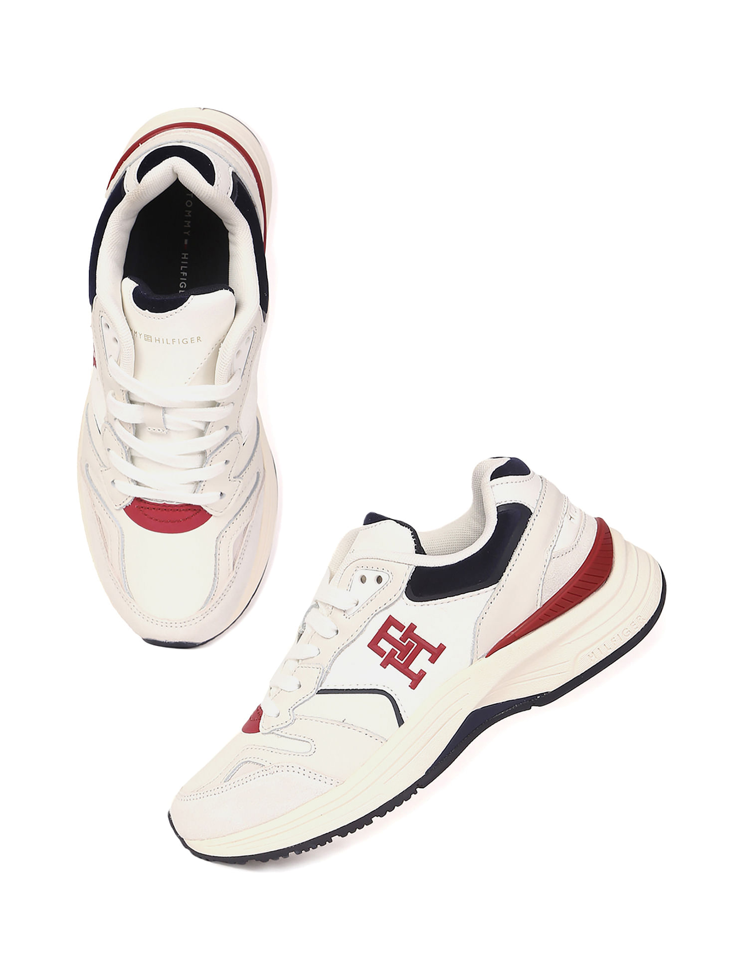 tommy hilfiger color block shoes