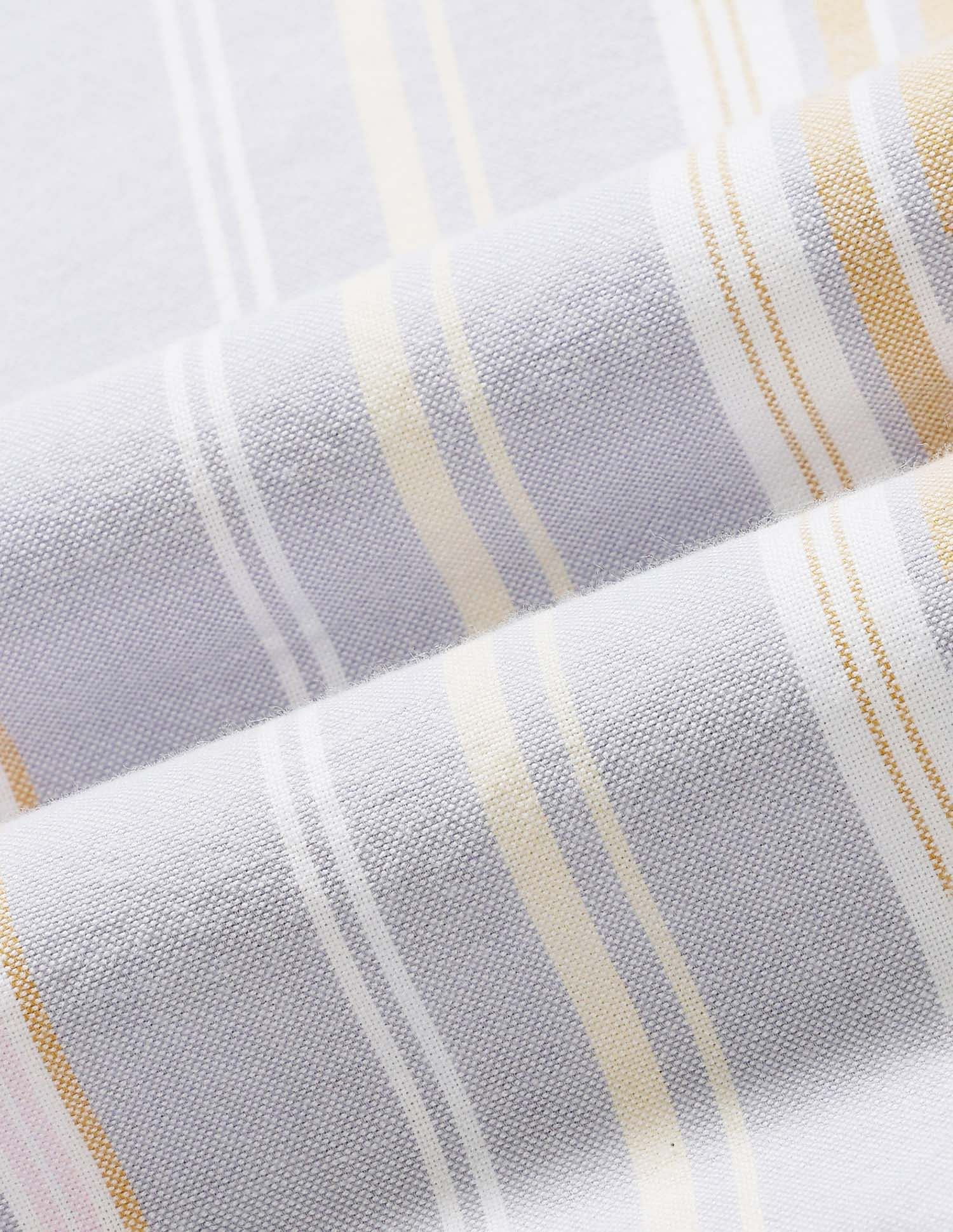 Arrow Sport Air Soft Manhattan Slim Fit Vertical Striped Shirt