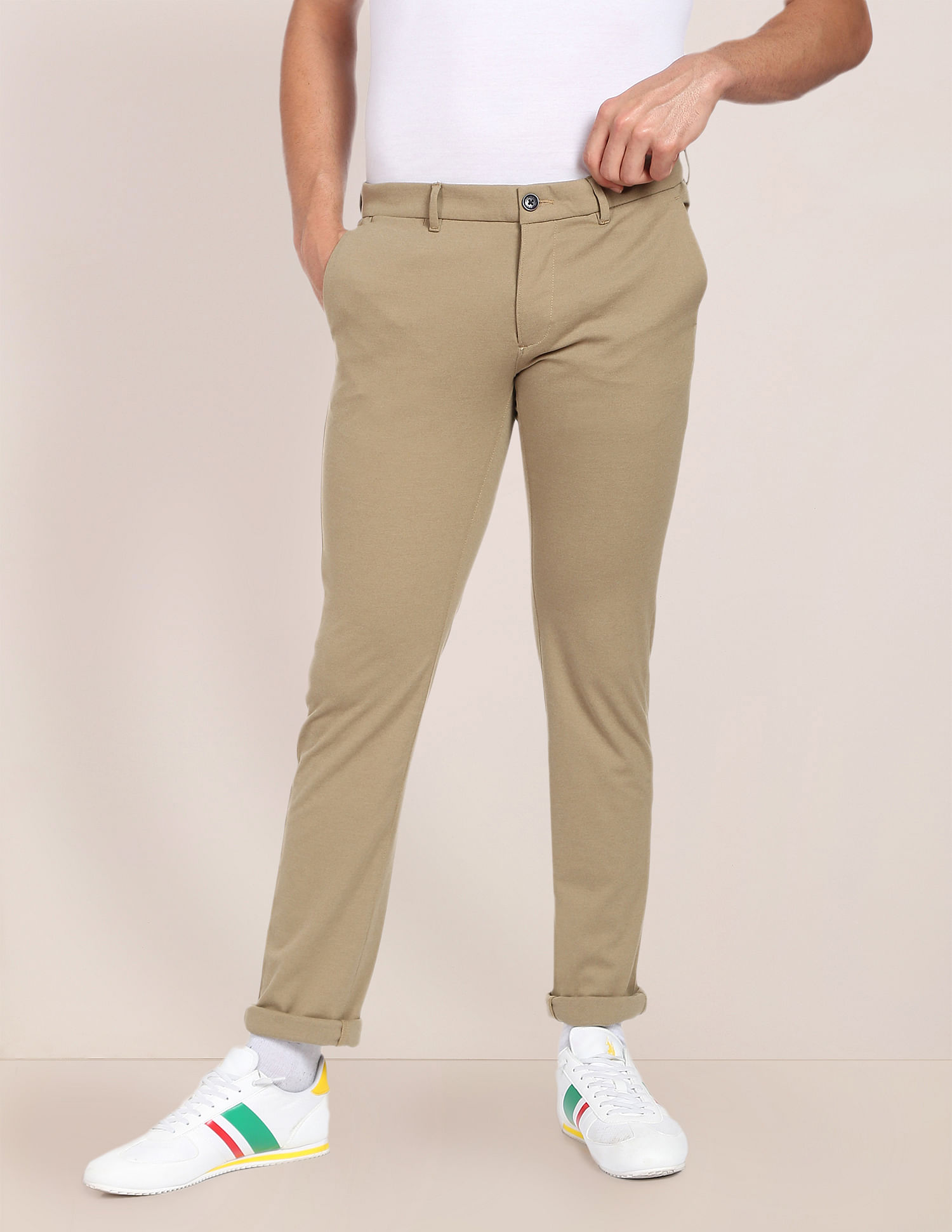U S Polo Assn US Polo Assn Men Navy Blue Super Slim Fit Solid Formal  Trousers for men price  Best buy price in India July 2023 detail  trends   PriceHunt