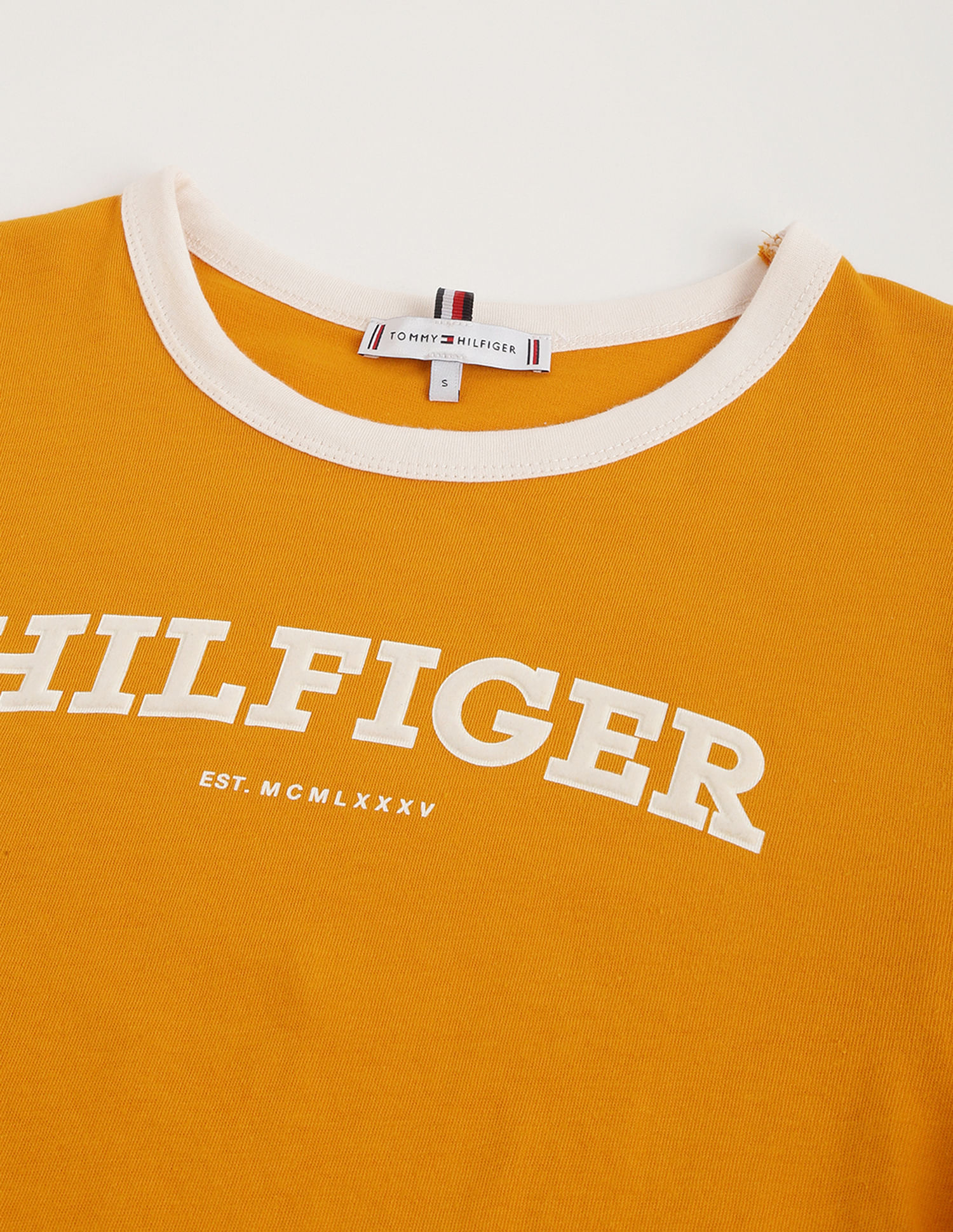 Tommy Hilfiger Monotype Flock Regenerative Cotton T-Shirt