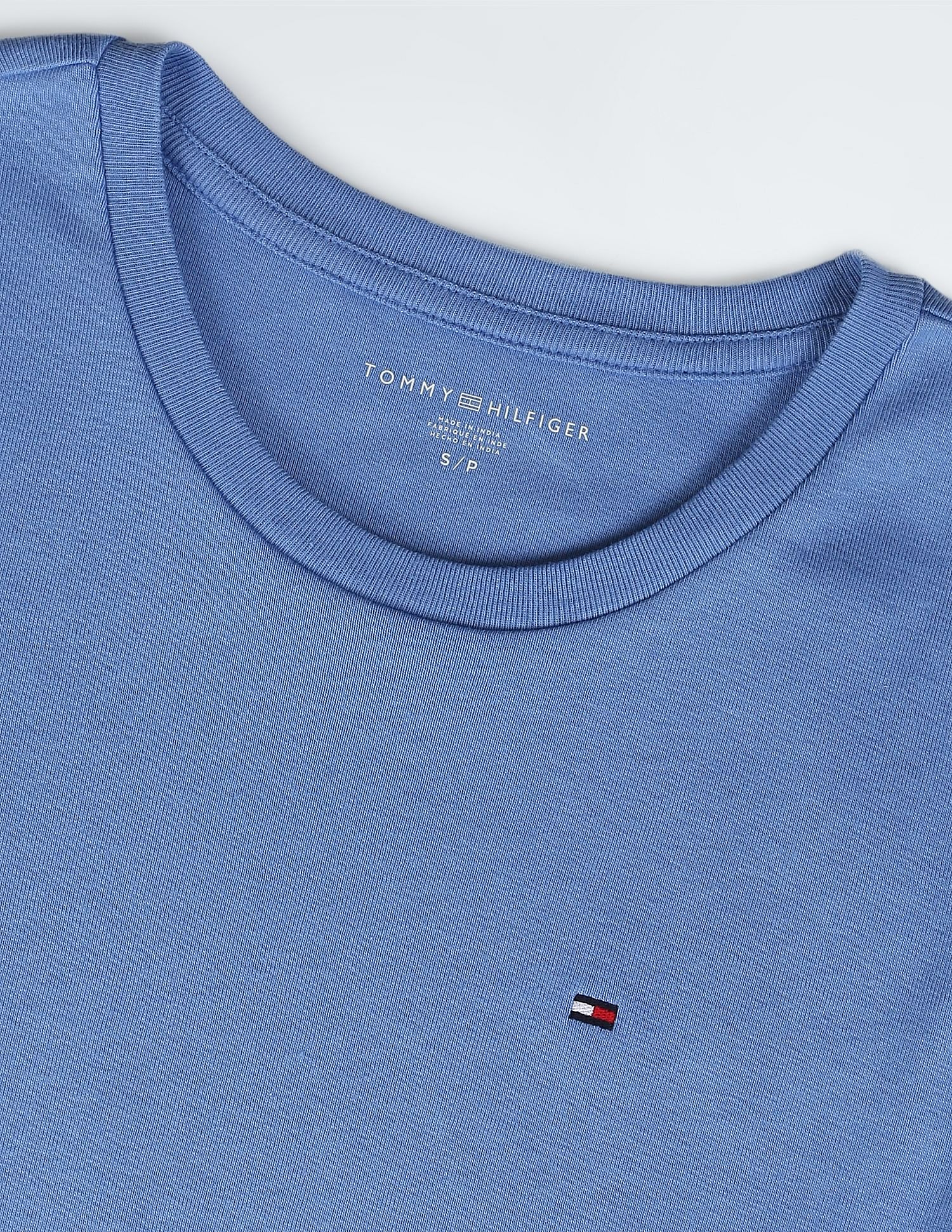 Tommy Hilfiger Crew Neck Pure Cotton T-Shirt