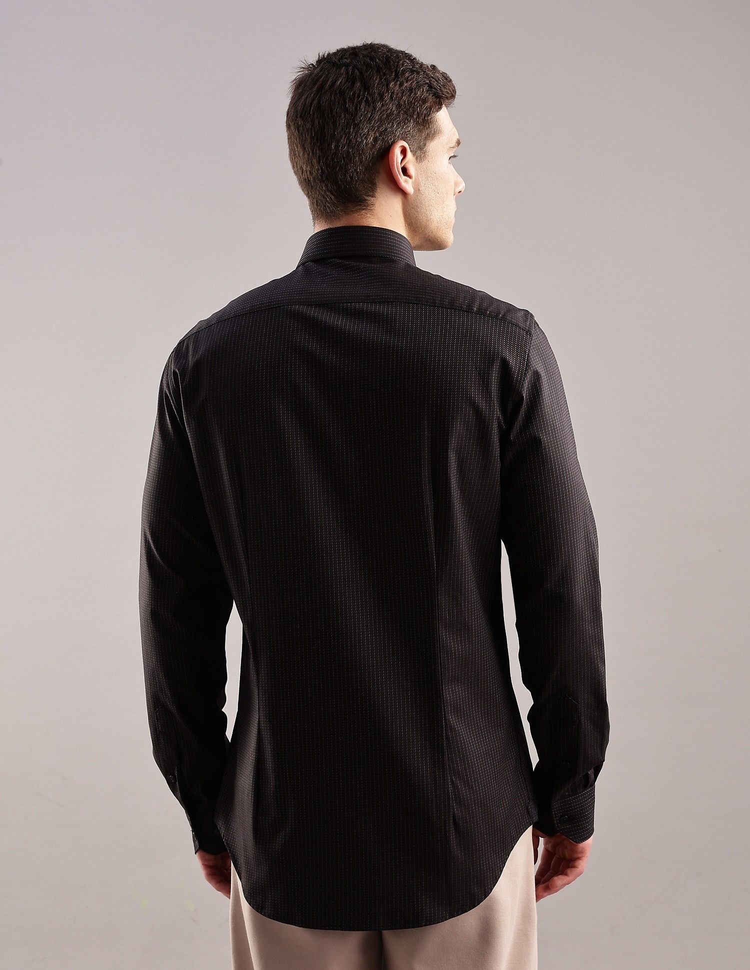 Tommy Hilfiger Striped Slim-Fit Cotton Shirt