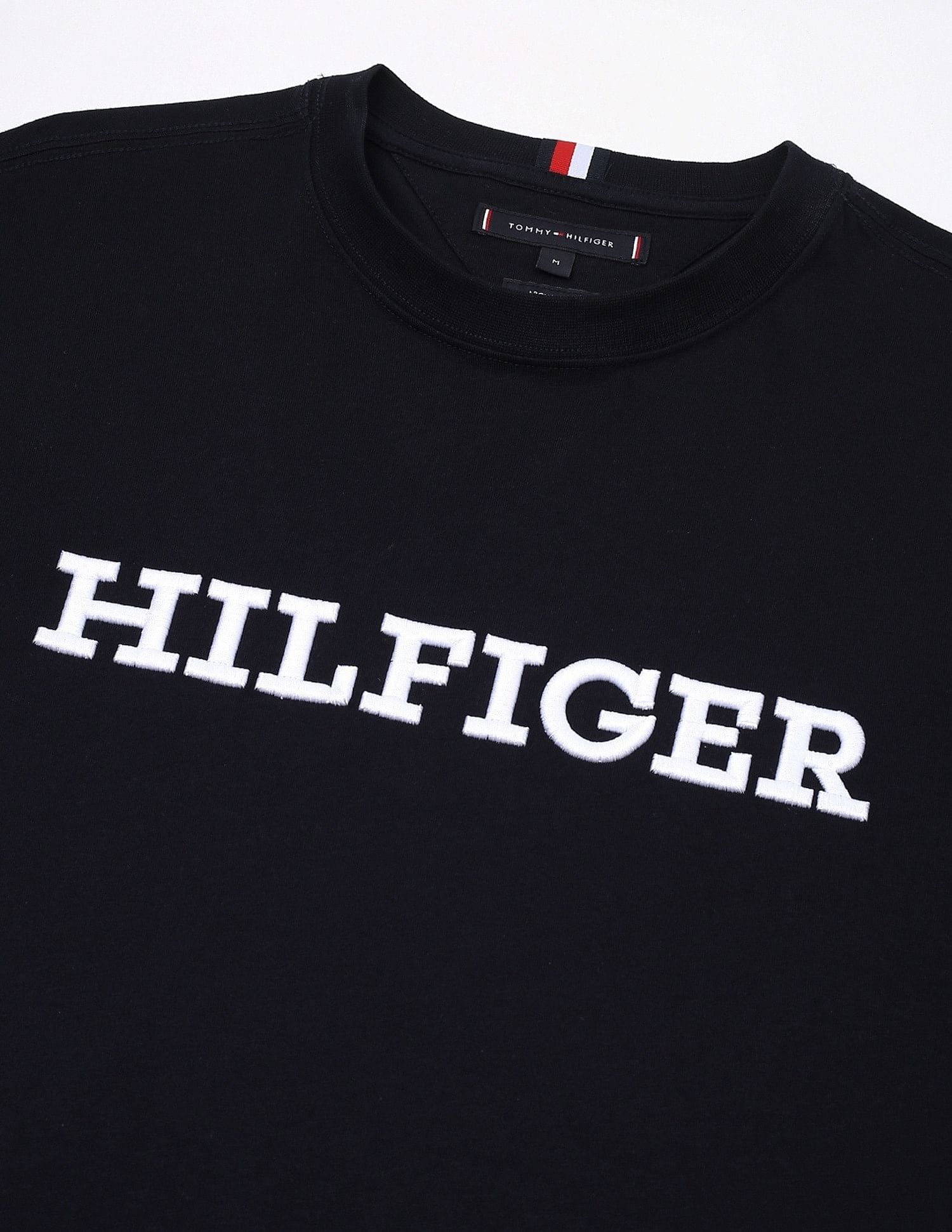 Tommy Hilfiger Logo Regular-Fit Cotton T-Shirt