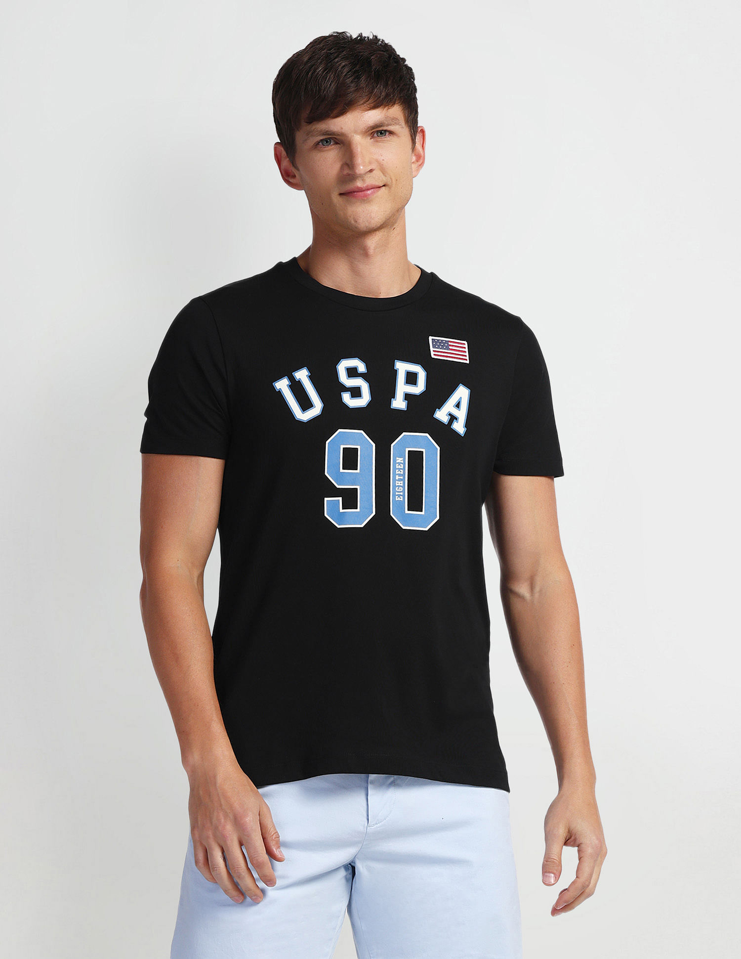 U.S. Polo Assn. Denim Co. Brand Print Muscle Fit T-Shirt