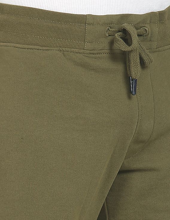 U.S. Polo Assn. Mid Rise Solid Shorts