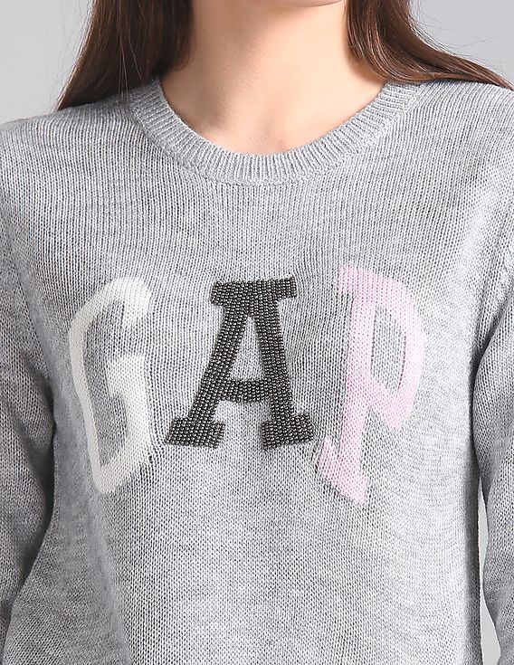 Gap Gray Crewneck Sweatshirt Women's Buy GAP Women Grey