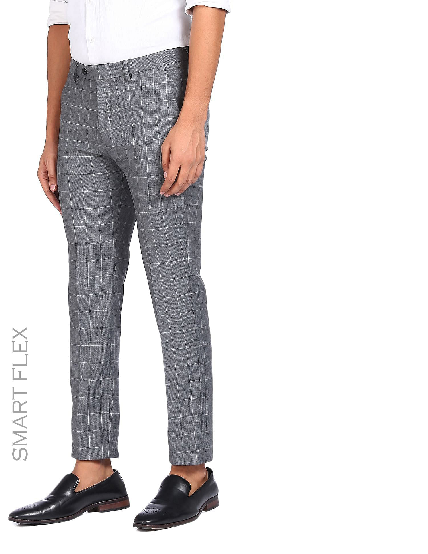 MAX Checked Regular Fit Formal Trousers  Max  APIIC Software Layout   Hyderabad