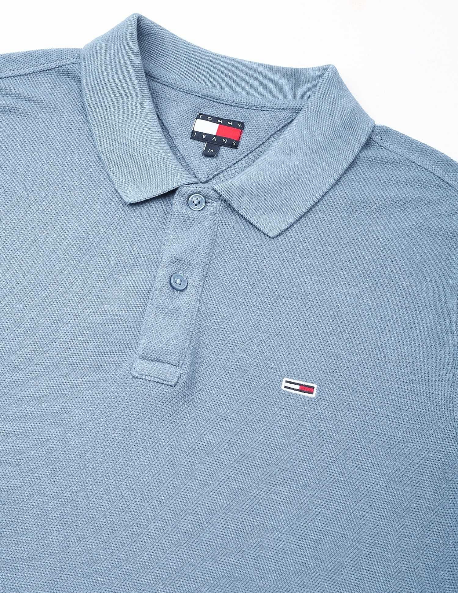 Tommy Hilfiger Solid Slim-Fit Cotton Polo Shirt
