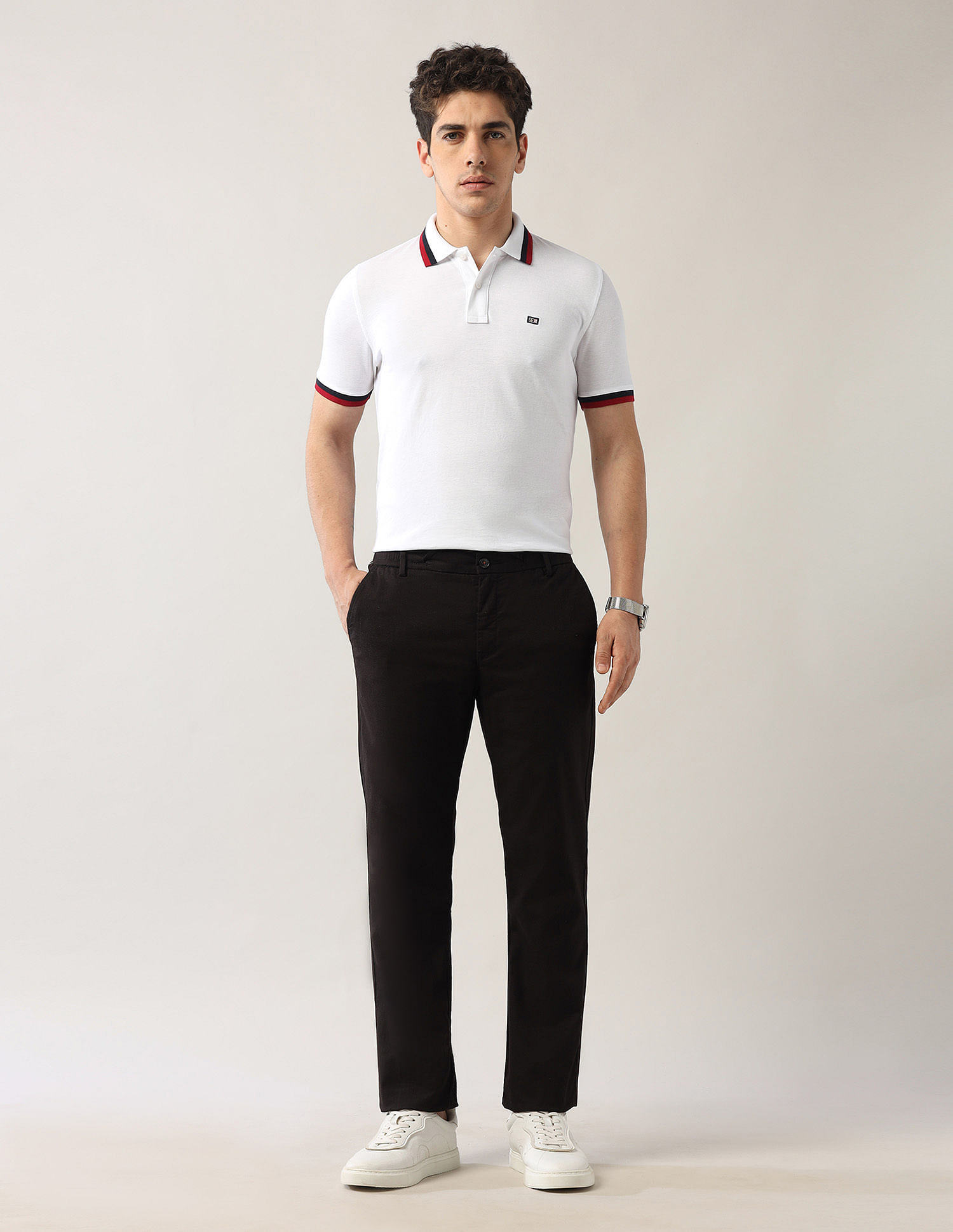 Arrow Sport Twill Night Is Young Trousers