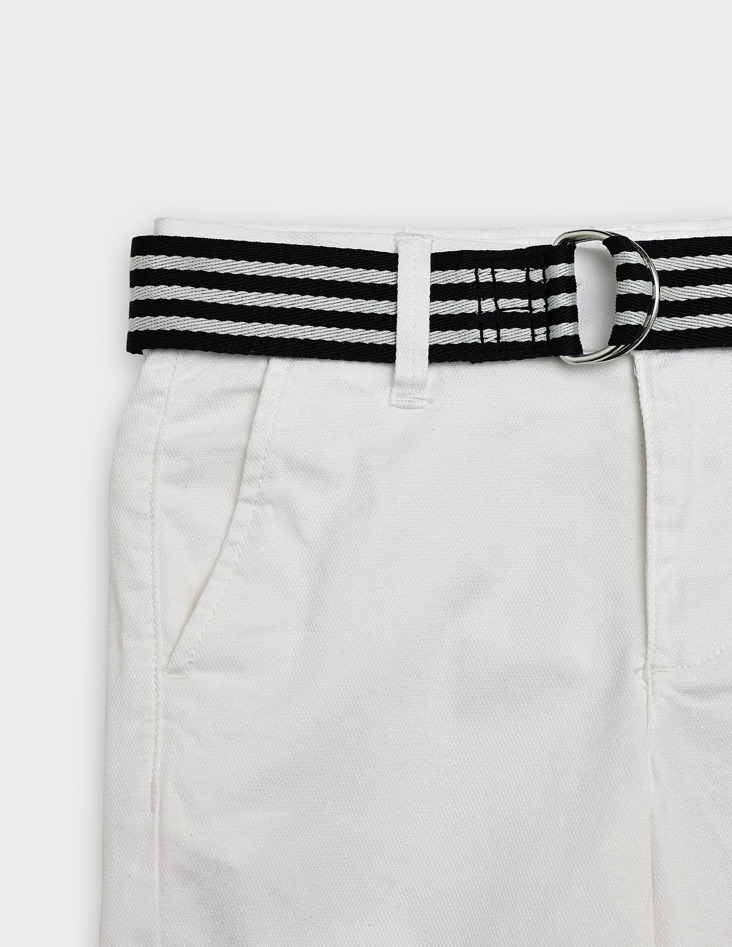 Tommy Hilfiger Kids Boys Solid Regular-Fit Cotton Shorts