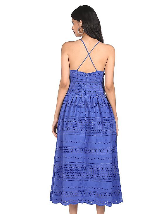 Tommy hilfiger best sale blue lace dress