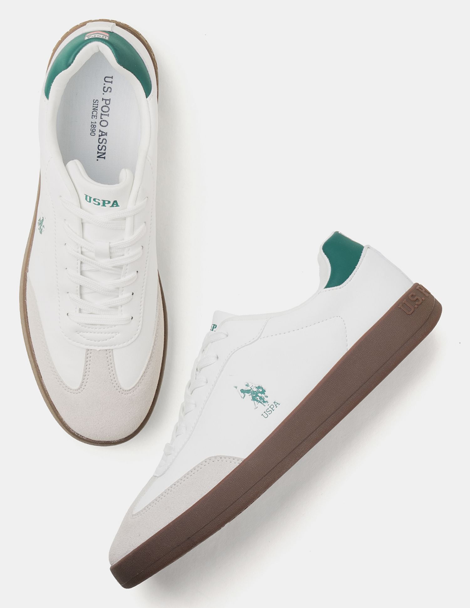 U.S. Polo Assn. Men Coba Colour Blocked Sneakers
