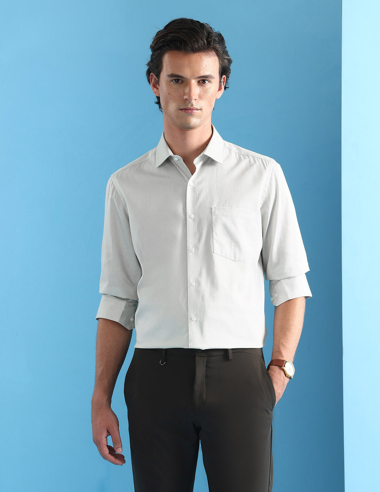 Arrow Geometric Printed Velocity Shirt