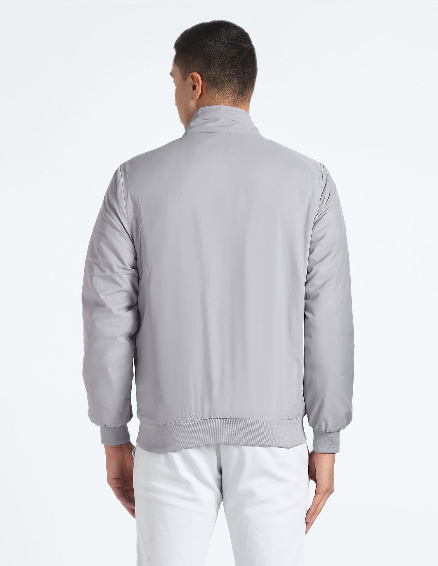 Flying Machine High Neck Polyester Jacket