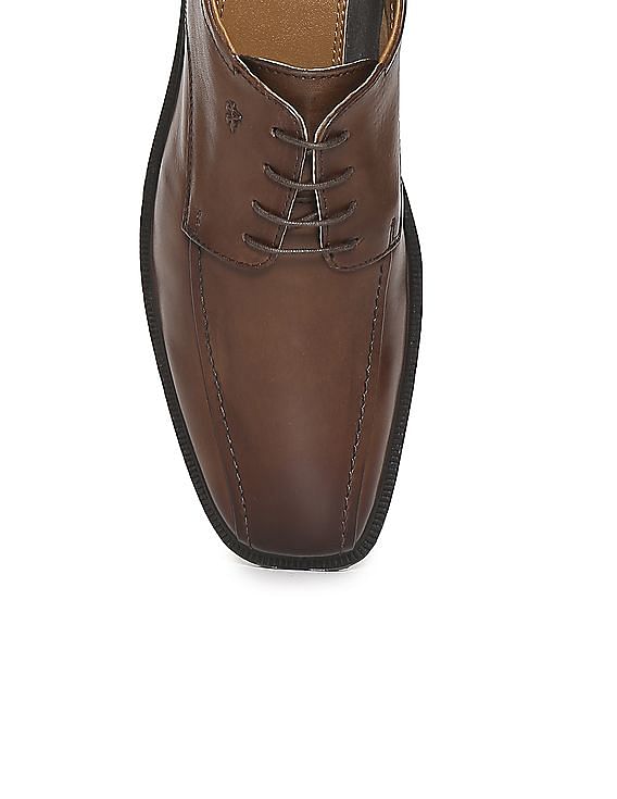 Buy Arrow Square Toe Leather Gerry Derby Shoes - NNNOW.com