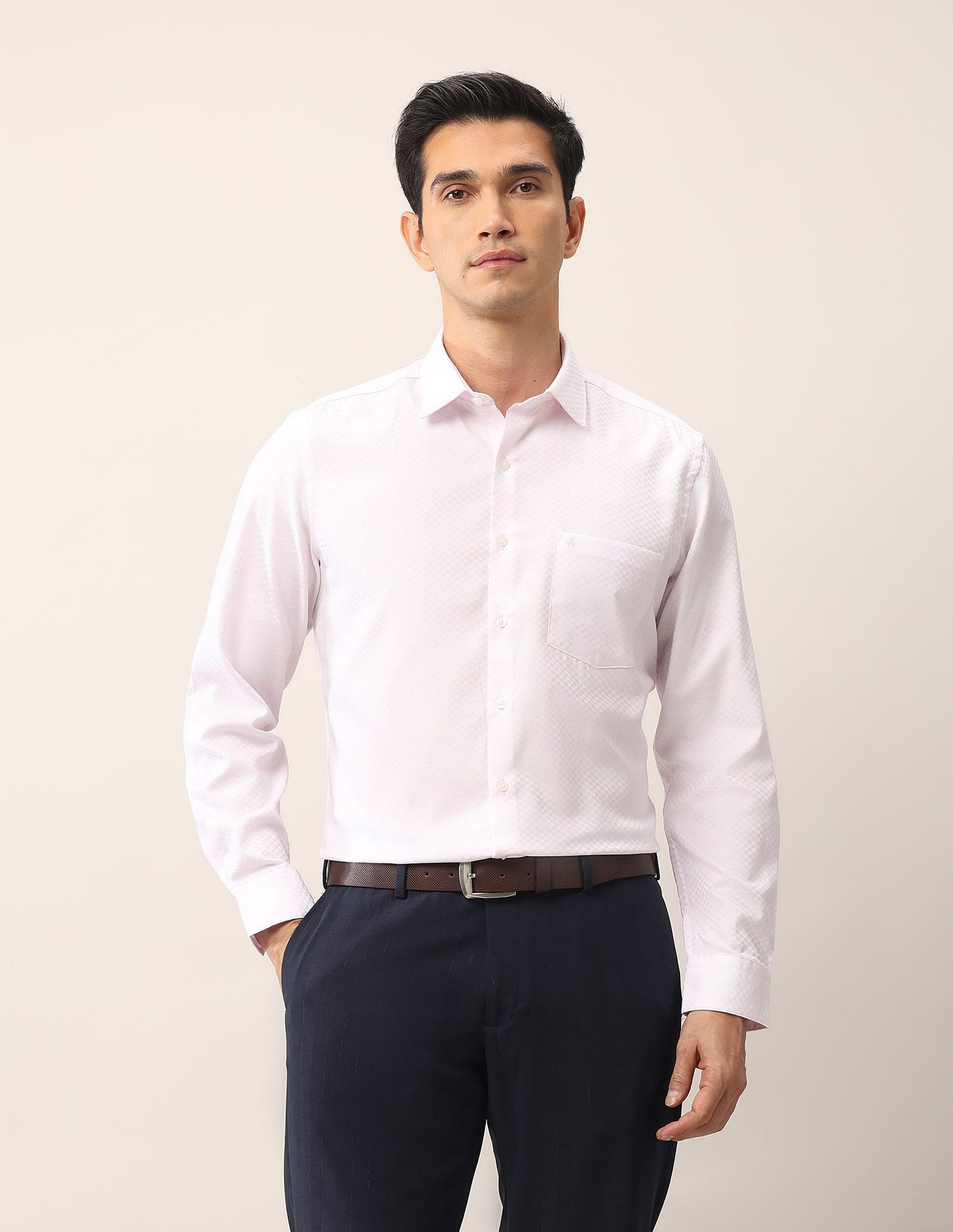 Arrow Textured Dobby Ceremonial Shirt
