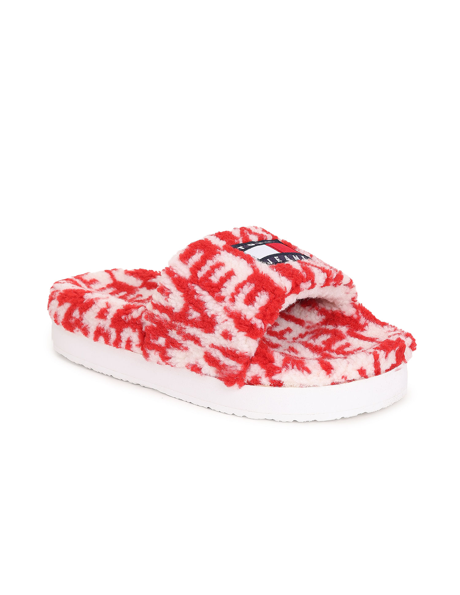 Tommy hilfiger pink discount slides