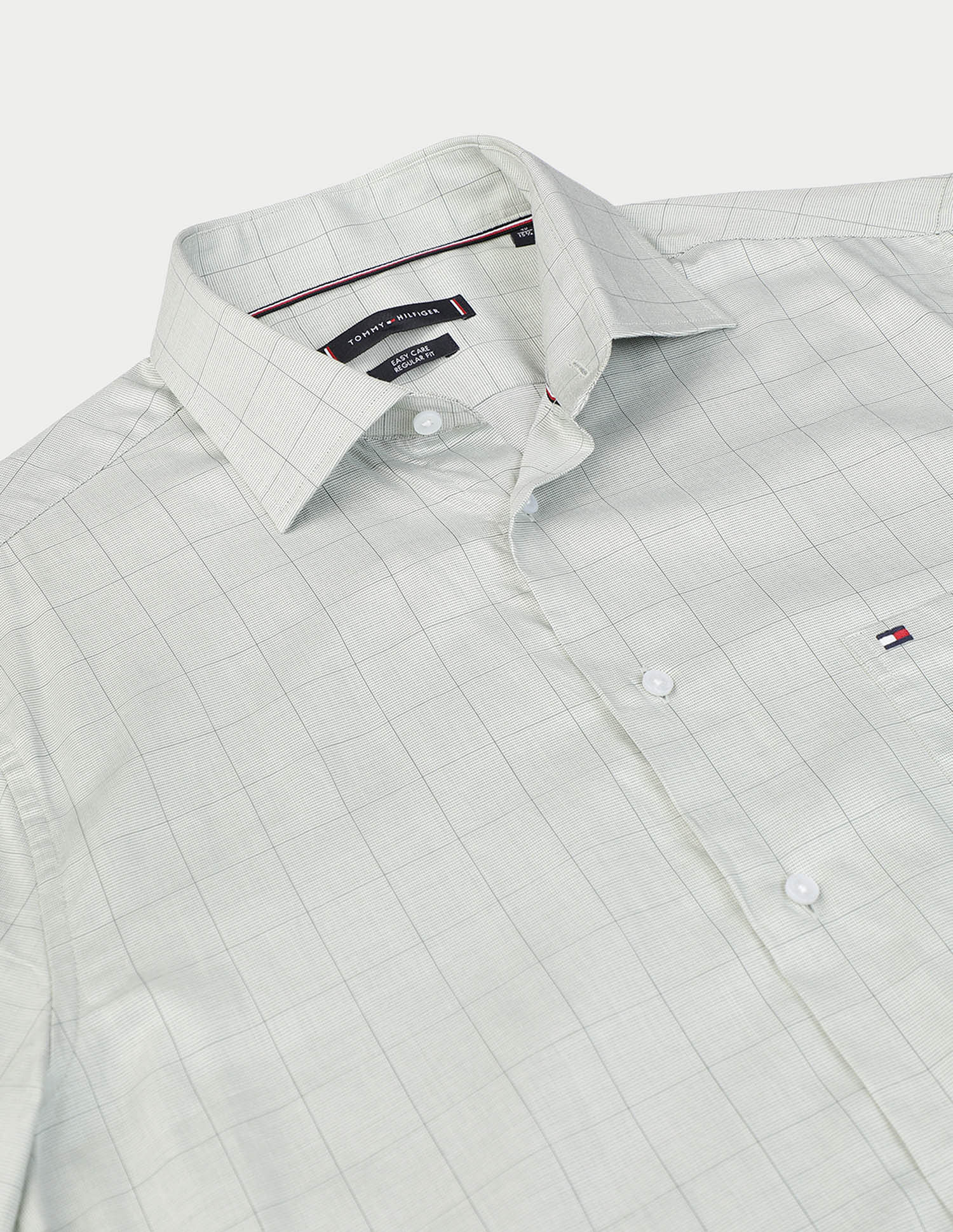 Tommy Hilfiger Windowpane Check Regular Fit Shirt