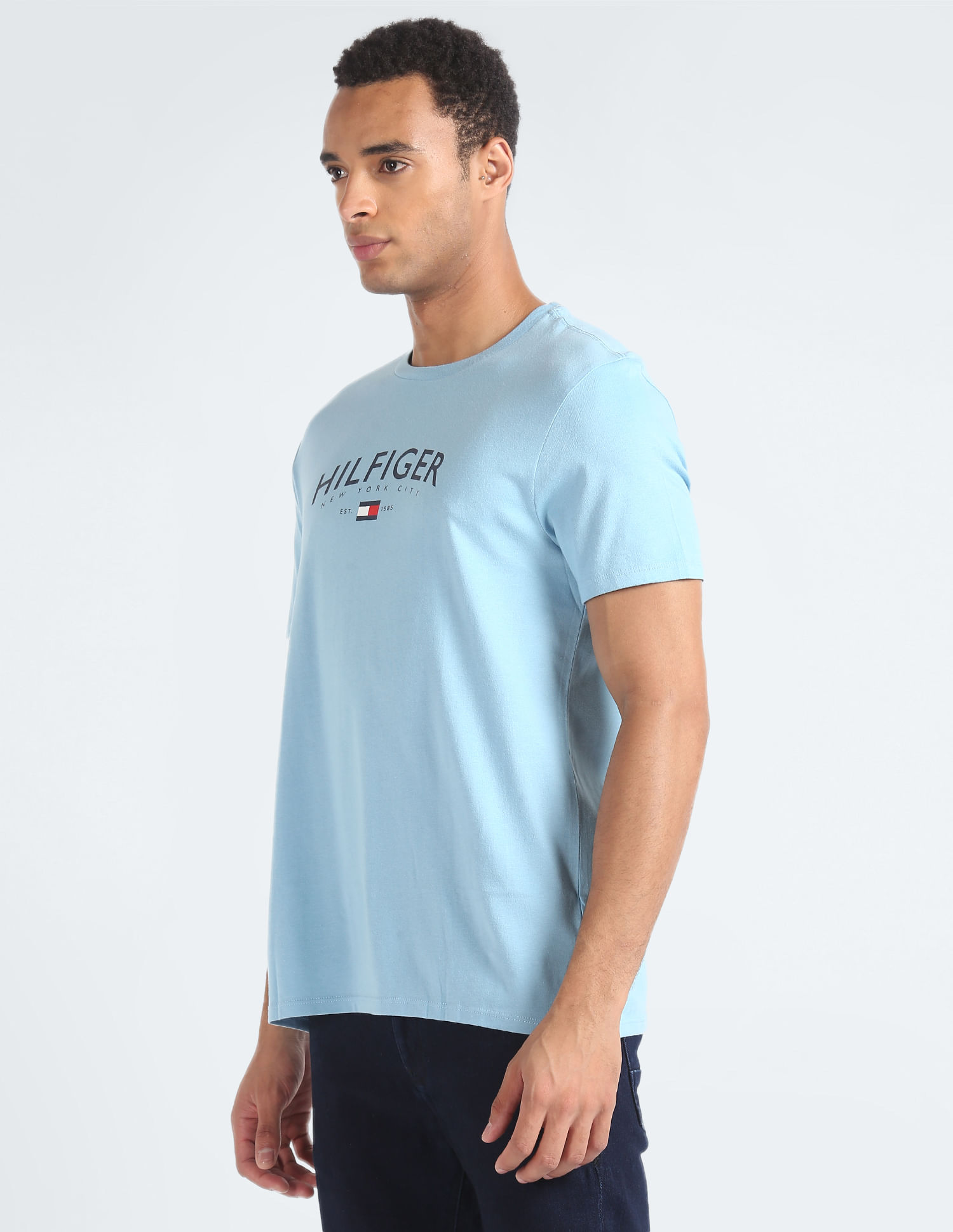 Tommy Hilfiger Brand Print Cotton Bryant T-Shirt