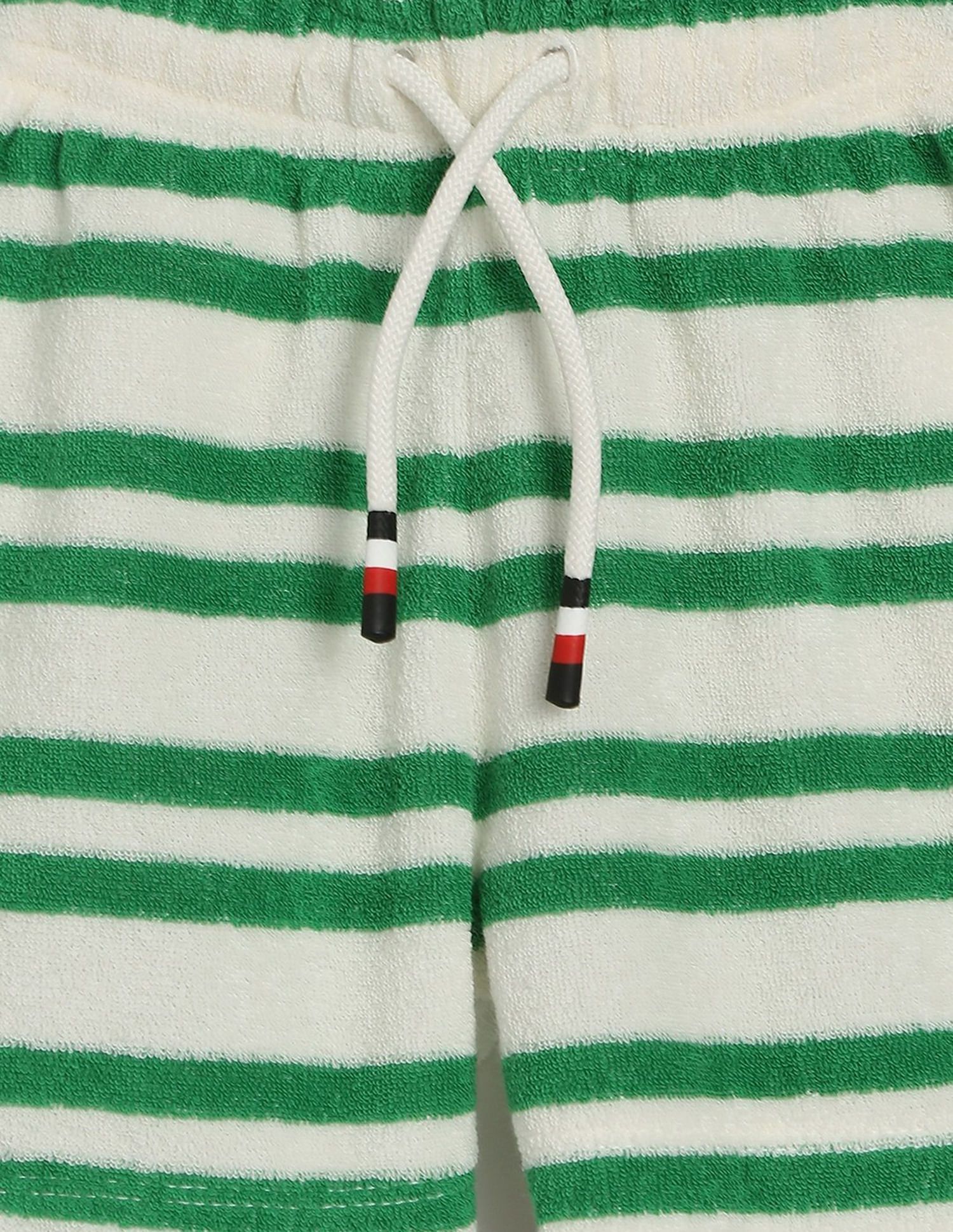 Tommy Hilfiger Kids Boys Striped Regular-Fit Cotton Shorts