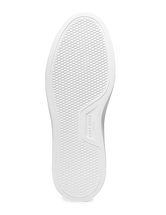 Cole Haan Men White Grandpro Rally Canvas Court Sneakers