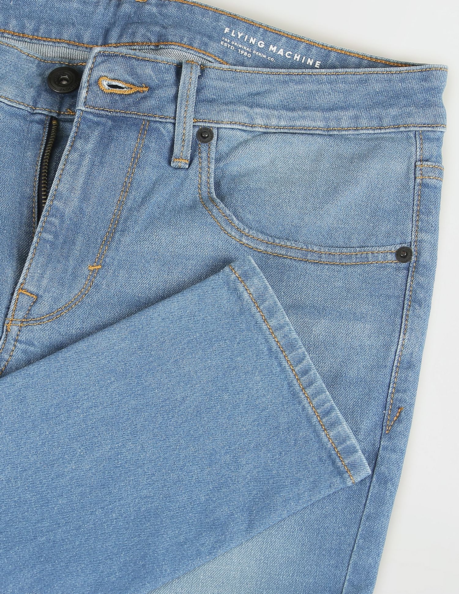 Flying Machine Super Skinny Fit Low Rise Jeans
