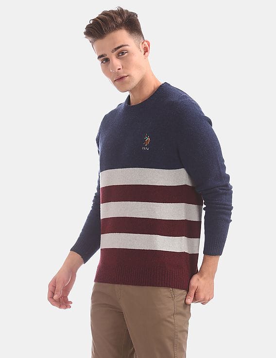 us polo woolen sweater