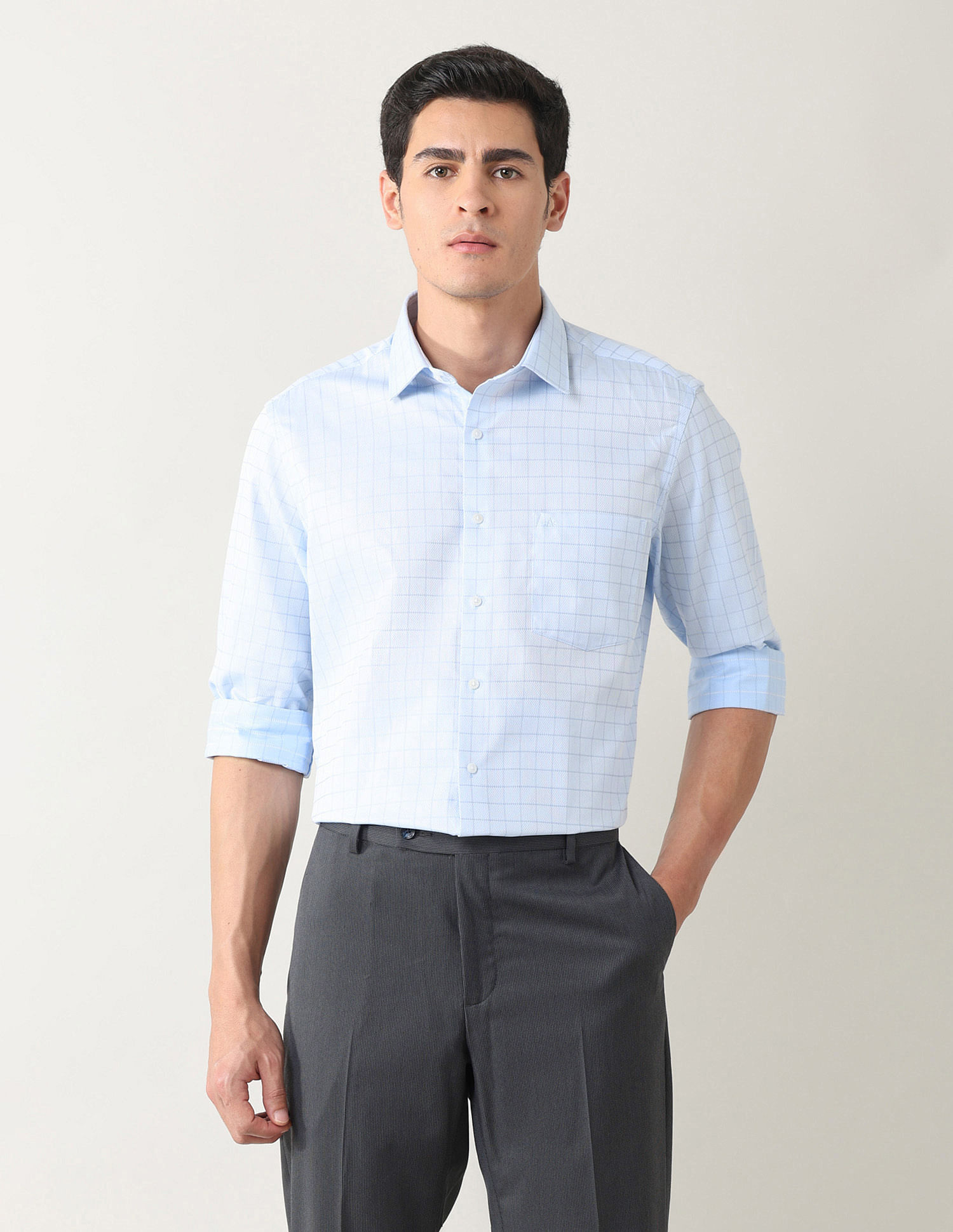 Arrow Windowpane Checked Liberty Classic Fit Shirt