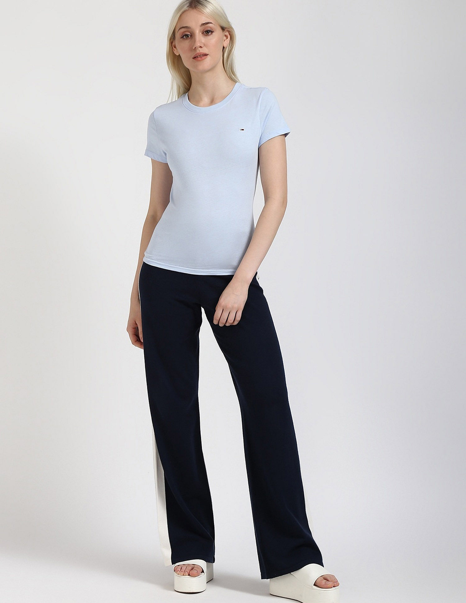 Tommy Hilfiger Solid Slim-Fit Cotton T-Shirt