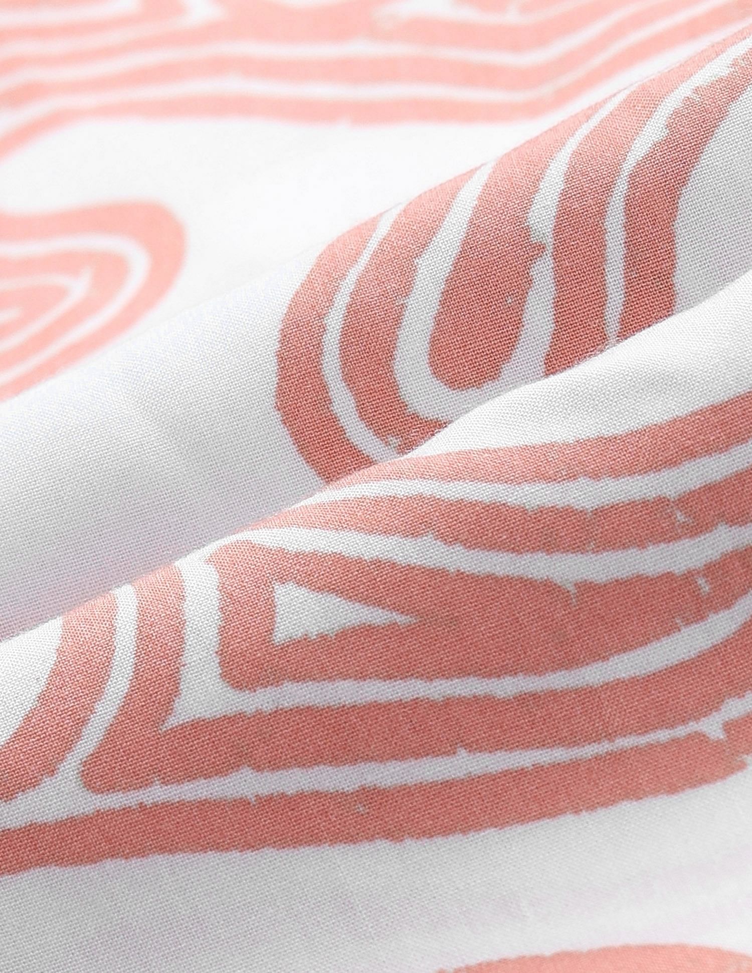 Flying Machine Abstract Print Viscose Shirt