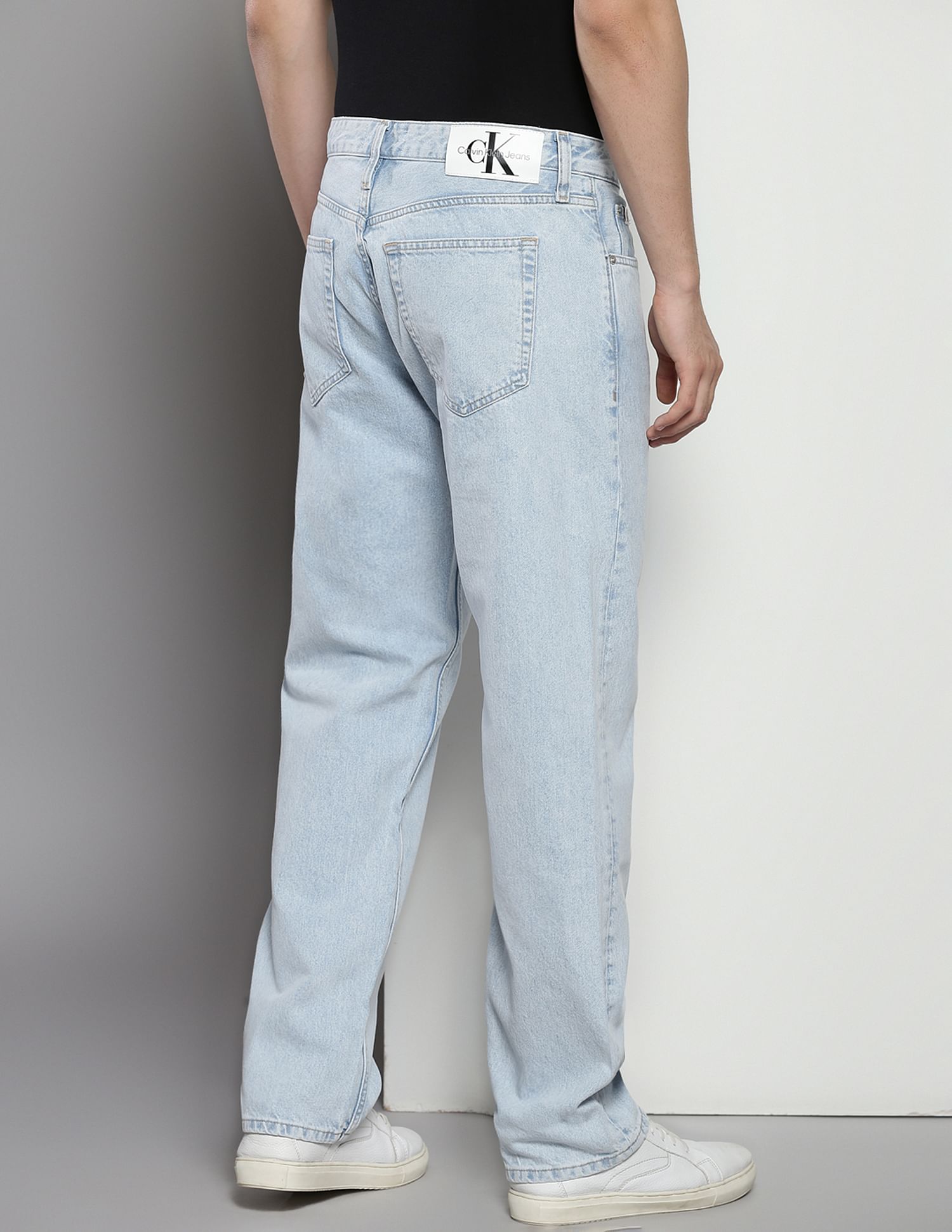 POST JUNK / 90's CALVIN KLEIN JEANS “METALLIC SILVER” Nylon