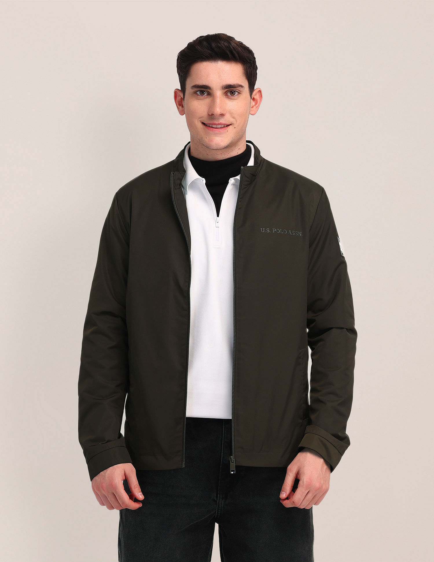 U.S. Polo Assn. Solid Casual Jacket