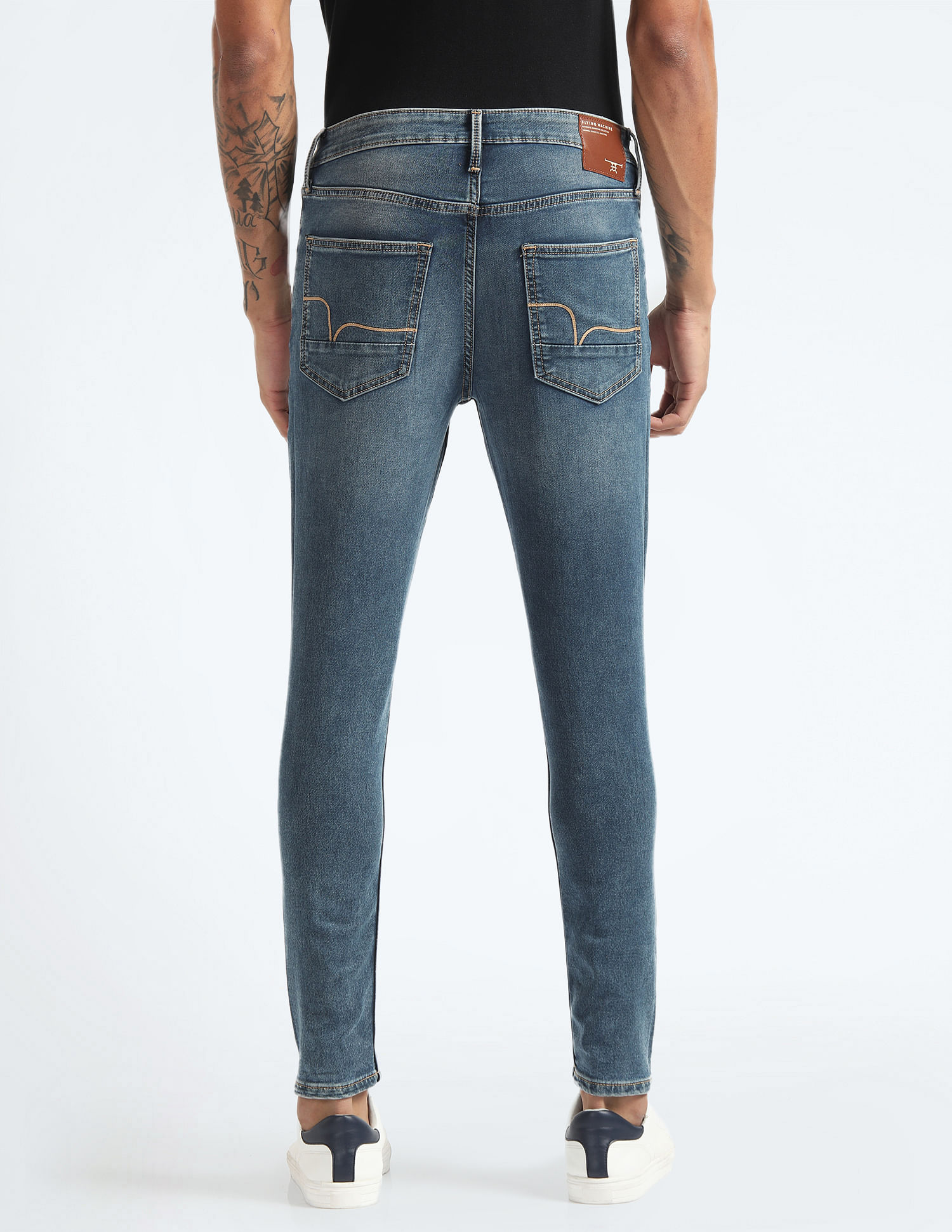 Flying Machine Morrison Skinny Fit Stone Wash Jeans